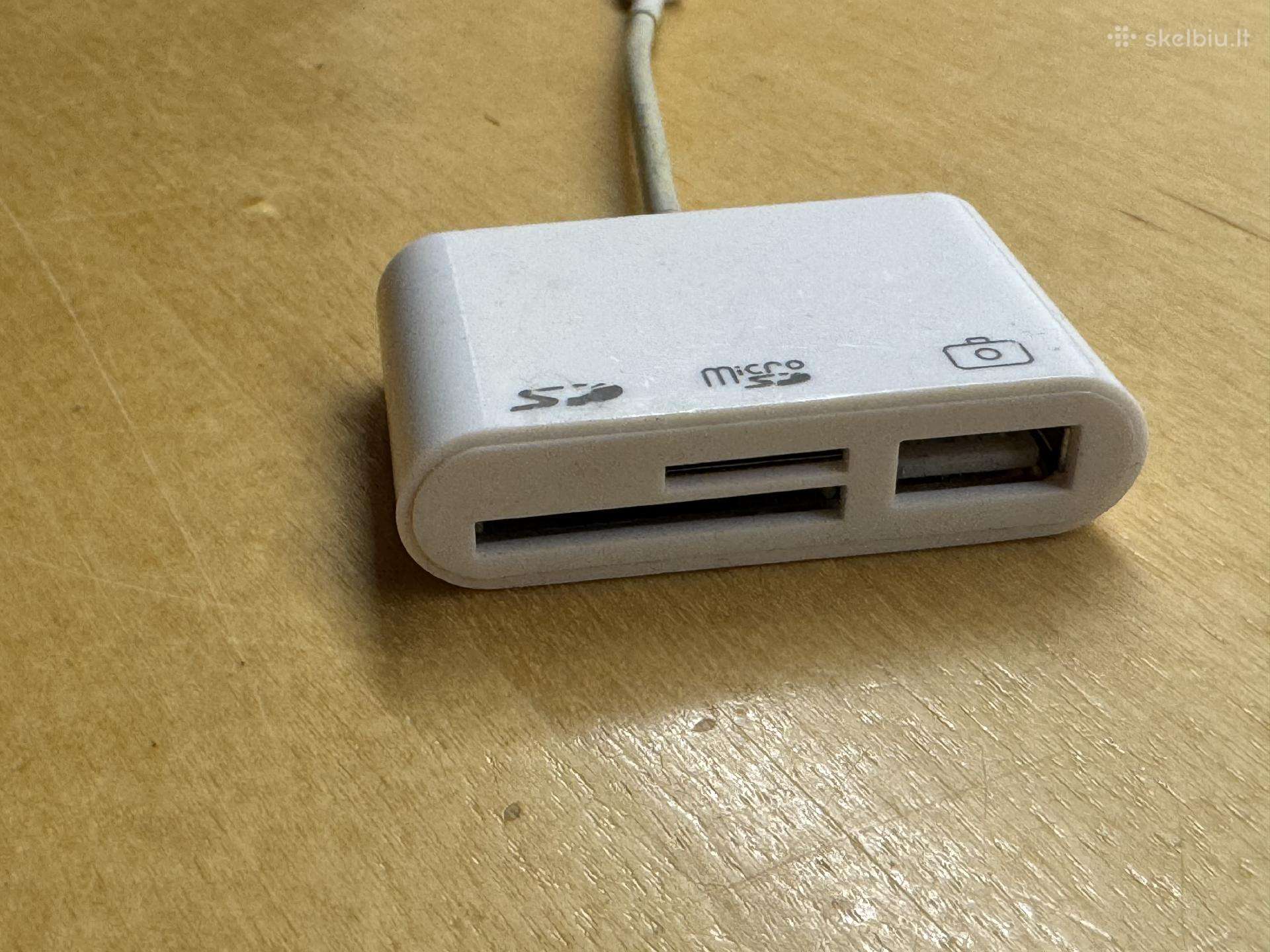 „lightning“ adapteris iPhone / iPad
