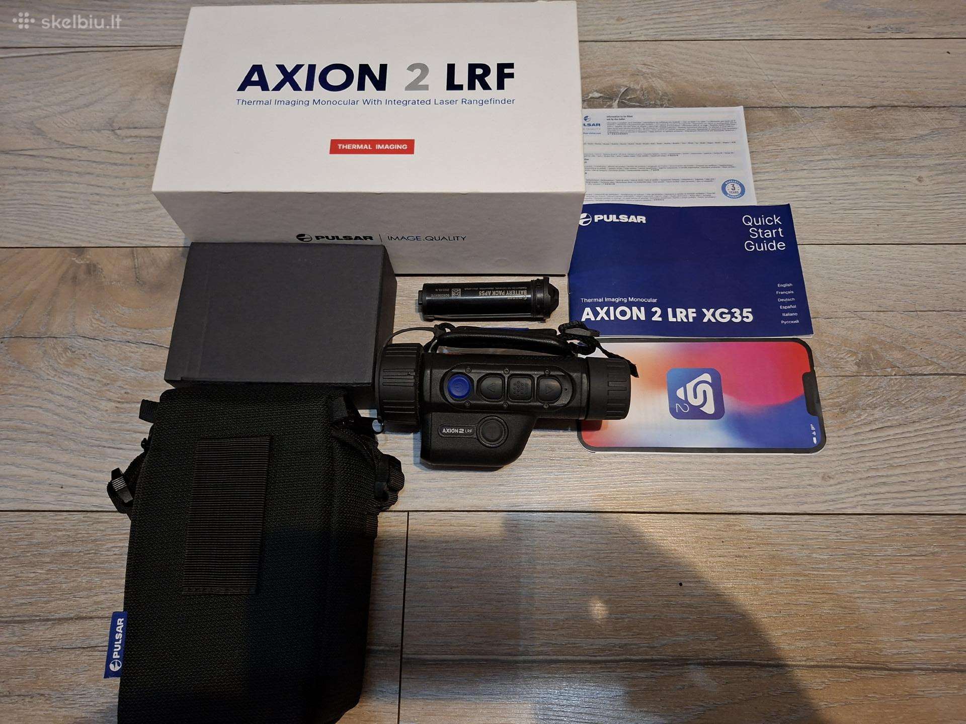 Parduodu nauja Pulsar Axion 2 Lrf Xg 35.