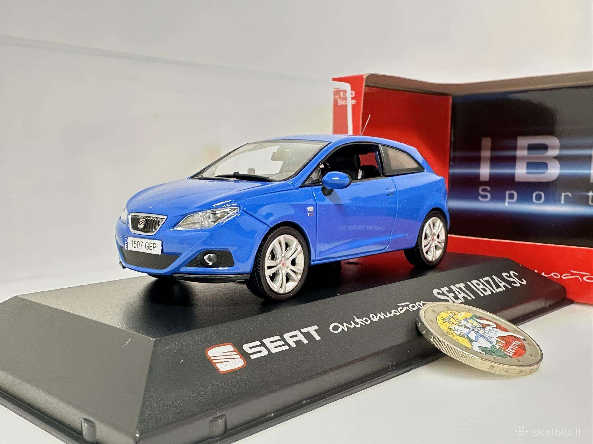 Seat Ibiza Sc 2008 mėlyna 1:43 Fischer