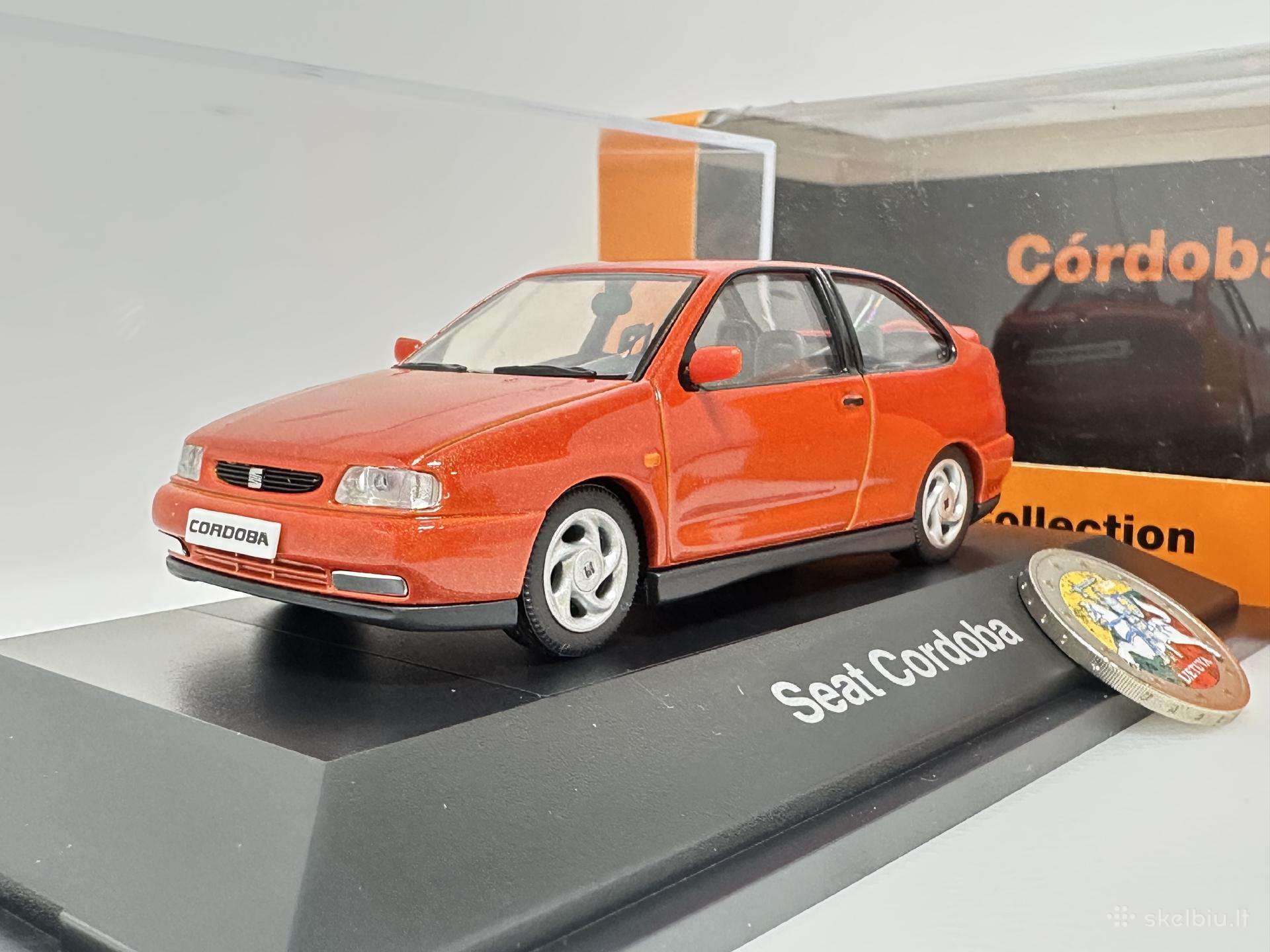 Seat Cordoba Sx 1999 oranžinė-raudona 1:43 Herp