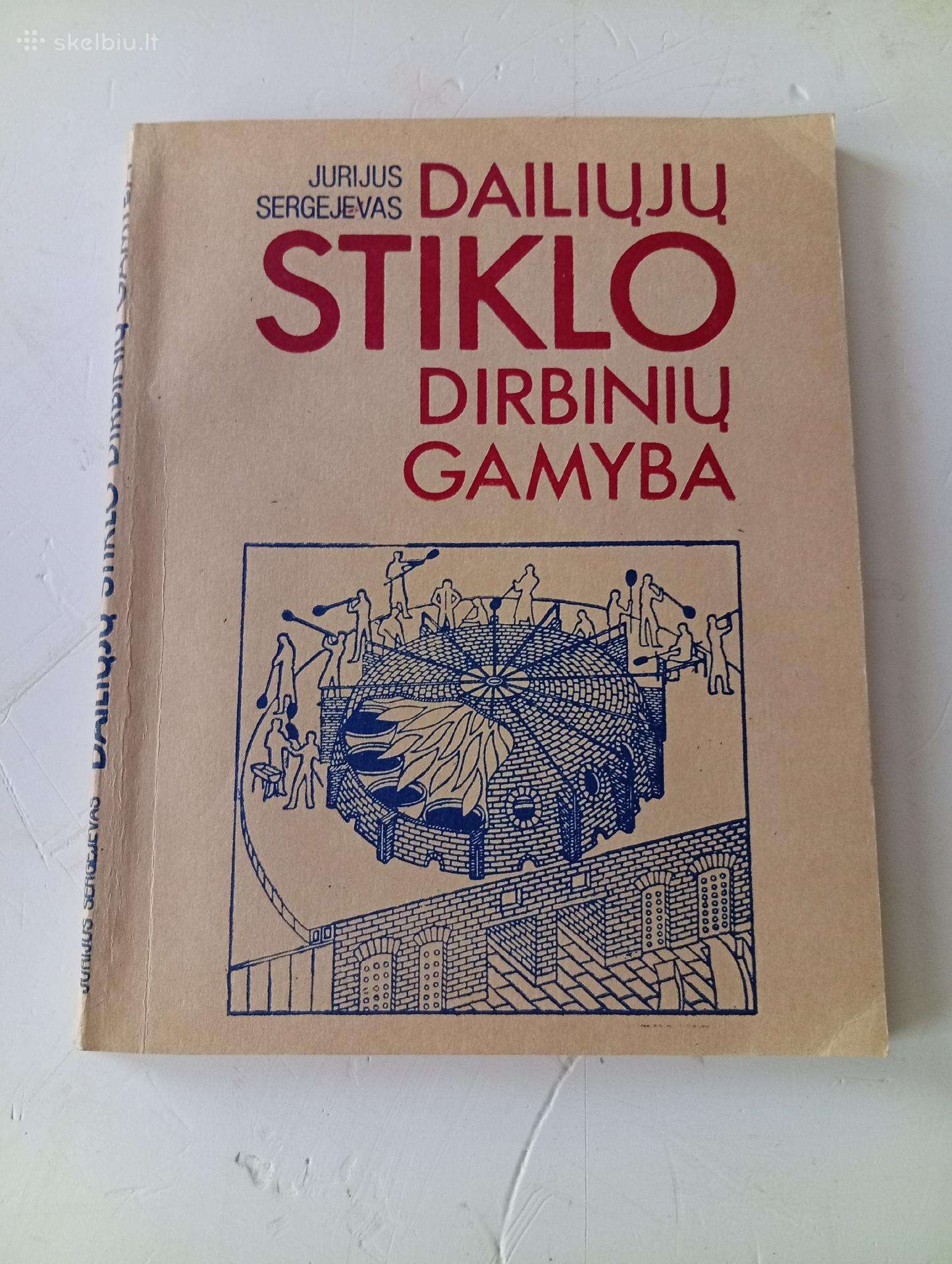 Knyga stiklo dirbinių gamyba