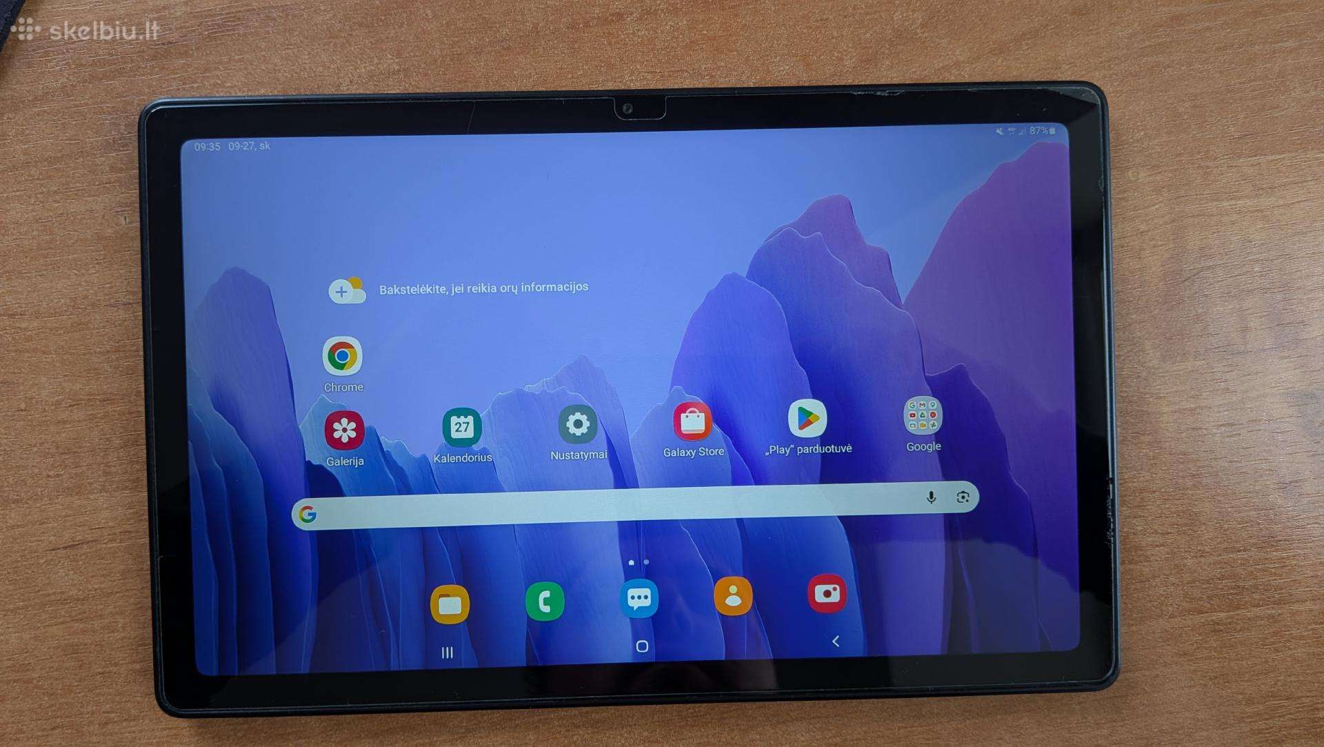 Parduodu arba keičiu Samsung Galaxy Tab A7