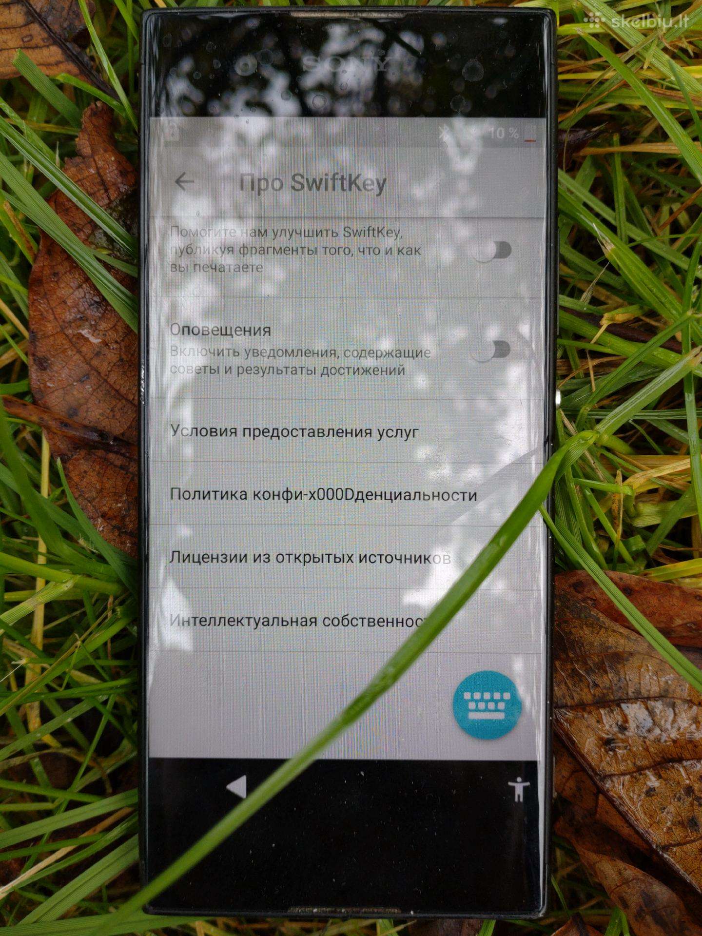 Xperia Xa1 cielas, veikia, tik kad su Google frp