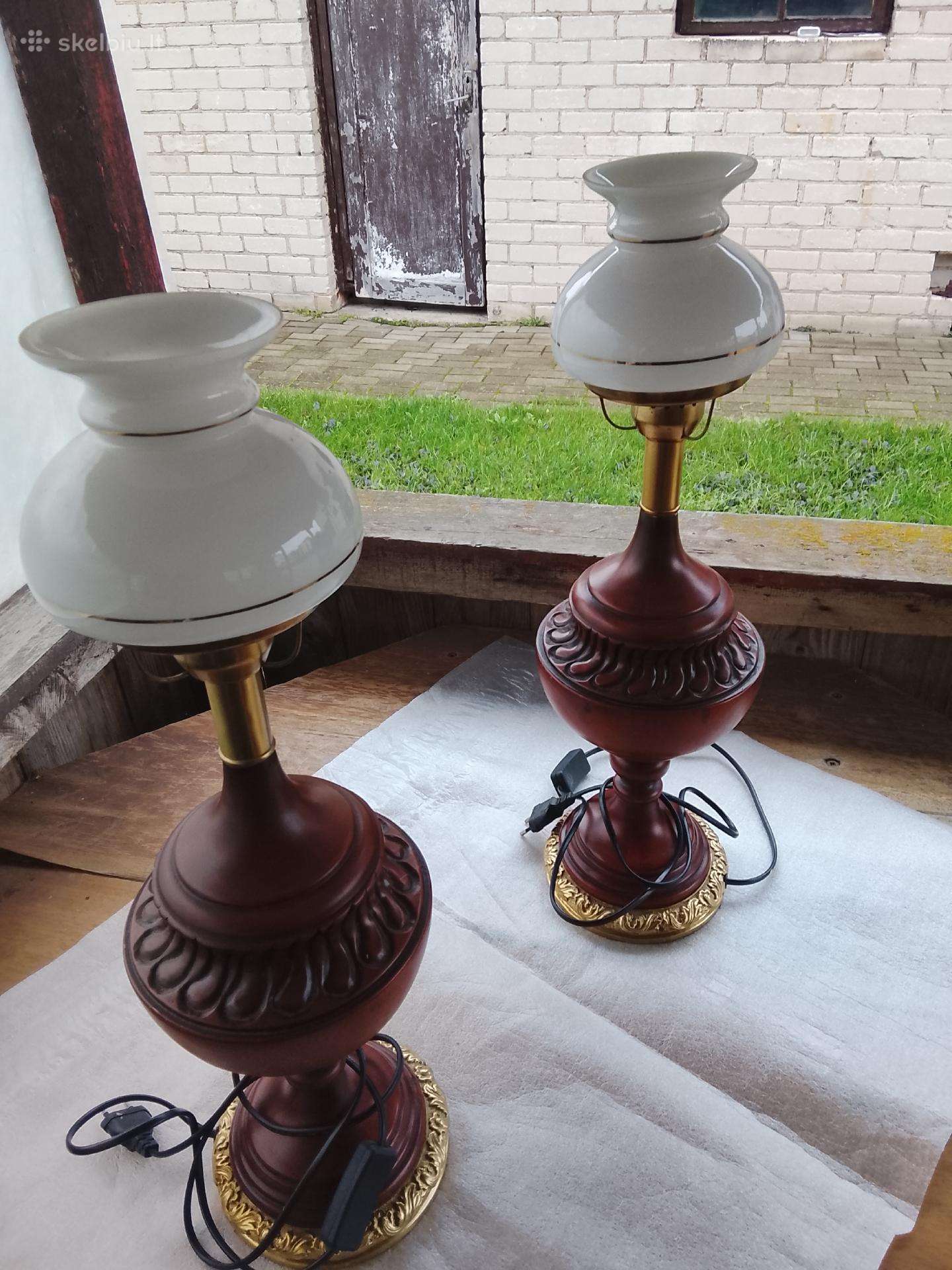 Senovinis lempos 2 vnt