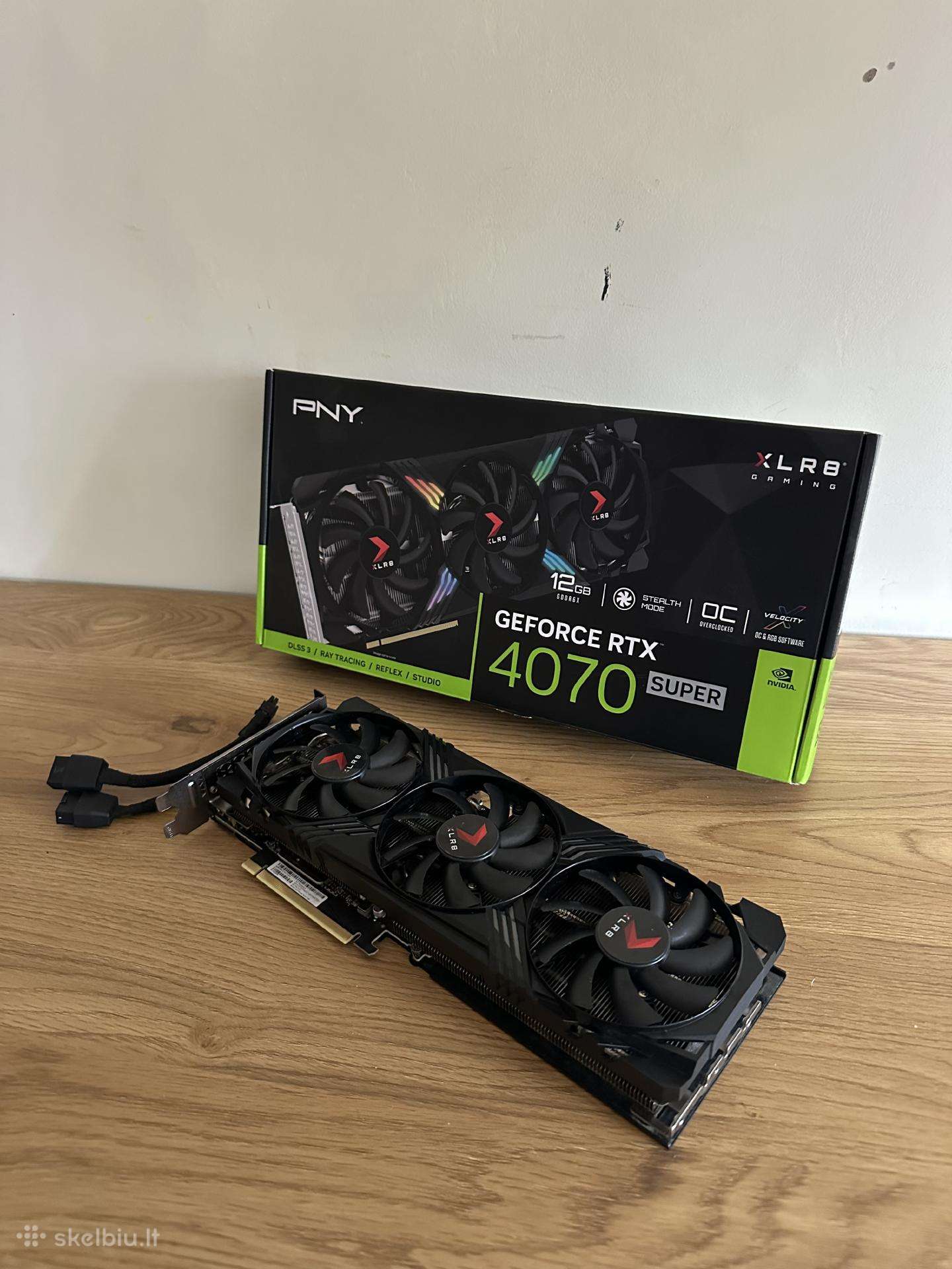 Pny Geforce Rtx 4070 Super Xlr8 Gaming 12gb