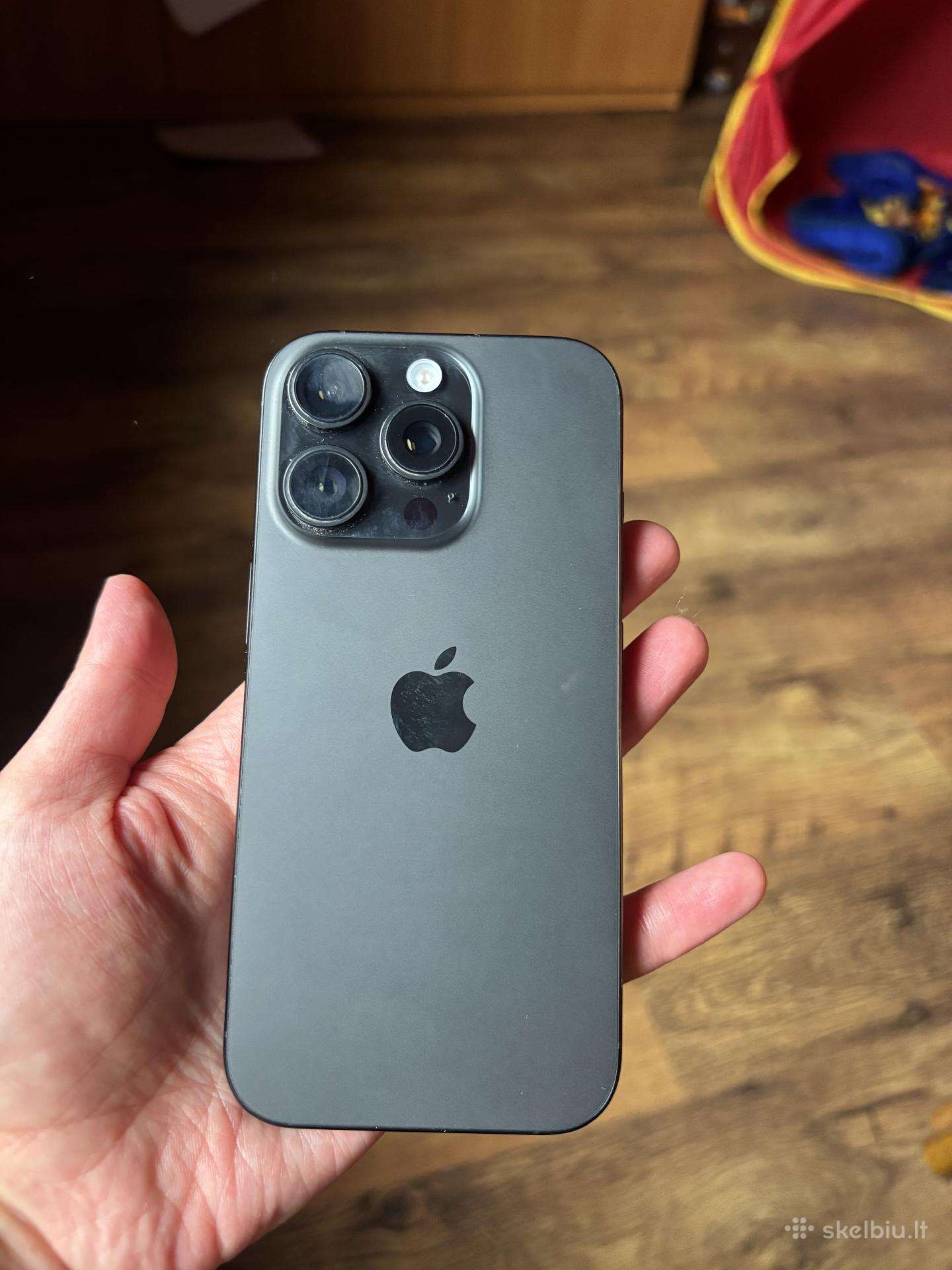 Parduodamas iPhone 16 Pro, 91 proc baterijos