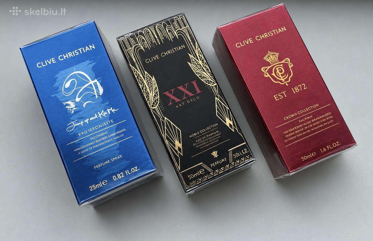 Nauji Clive Christian 25 ml kvepalai-32 eur