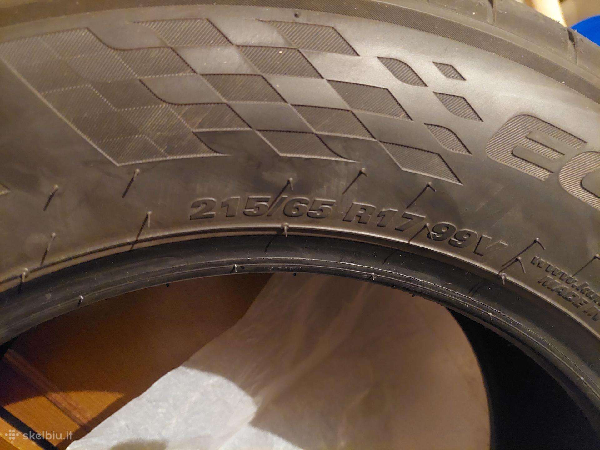 Vasarinės padangos Kumho R17 215/65/99v