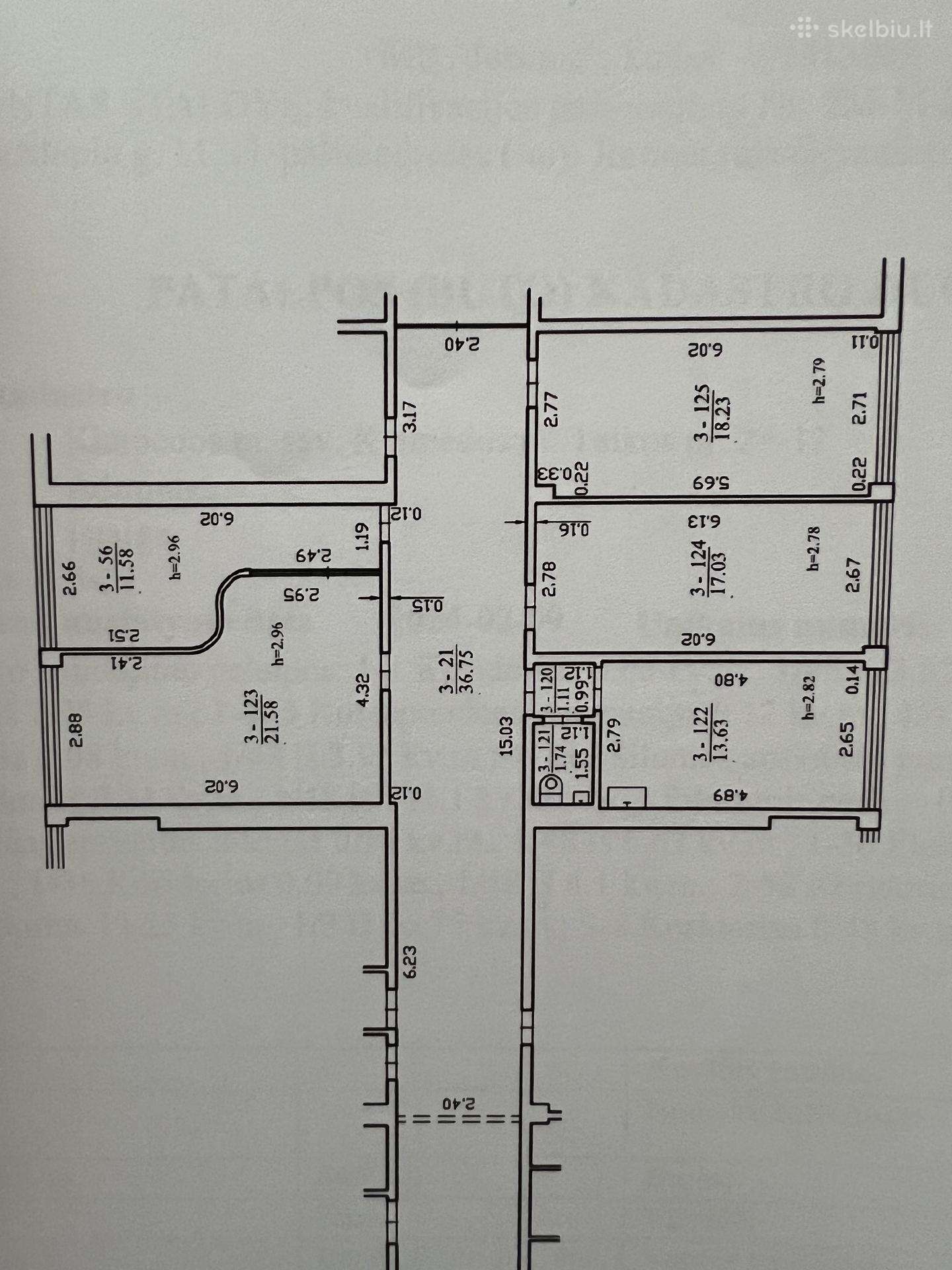 Komercinės patalpos miesto centre, Taikos pr. 24