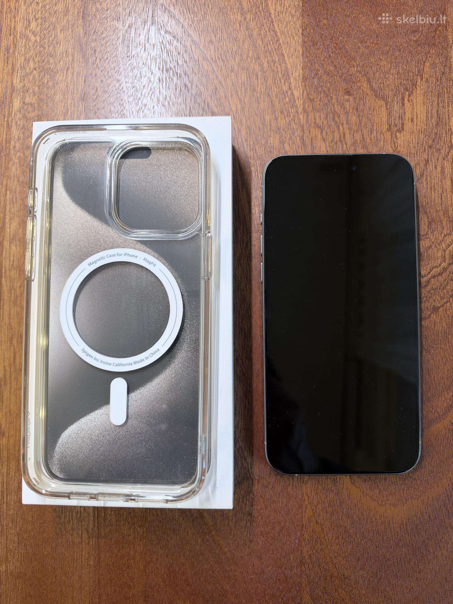 iPhone 15 pro max 256gb titanium