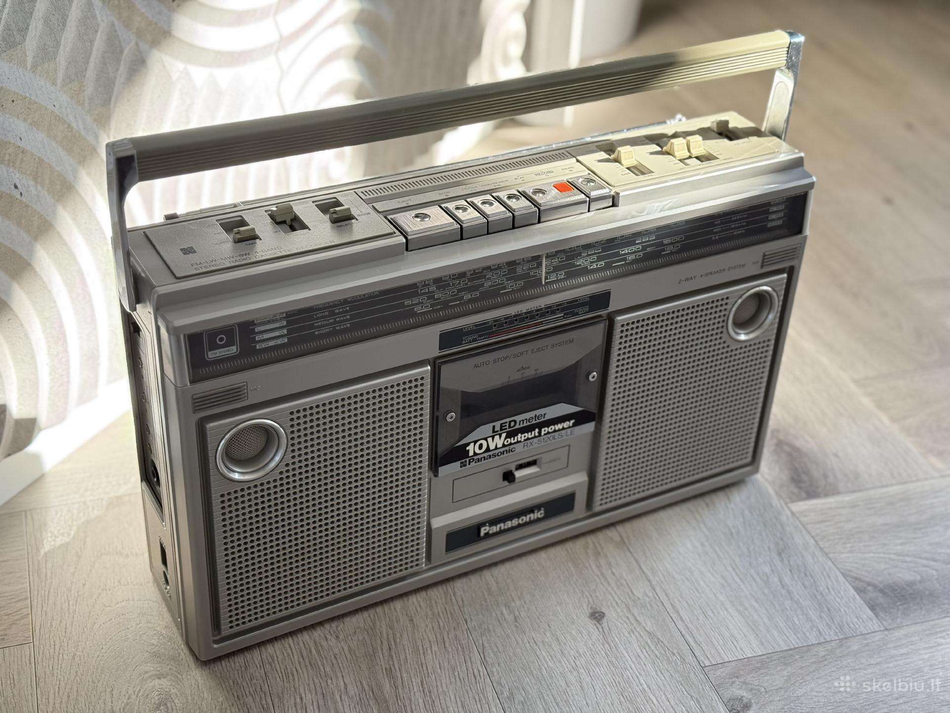 Panasonic Rx-5120ls vintažinis boombox