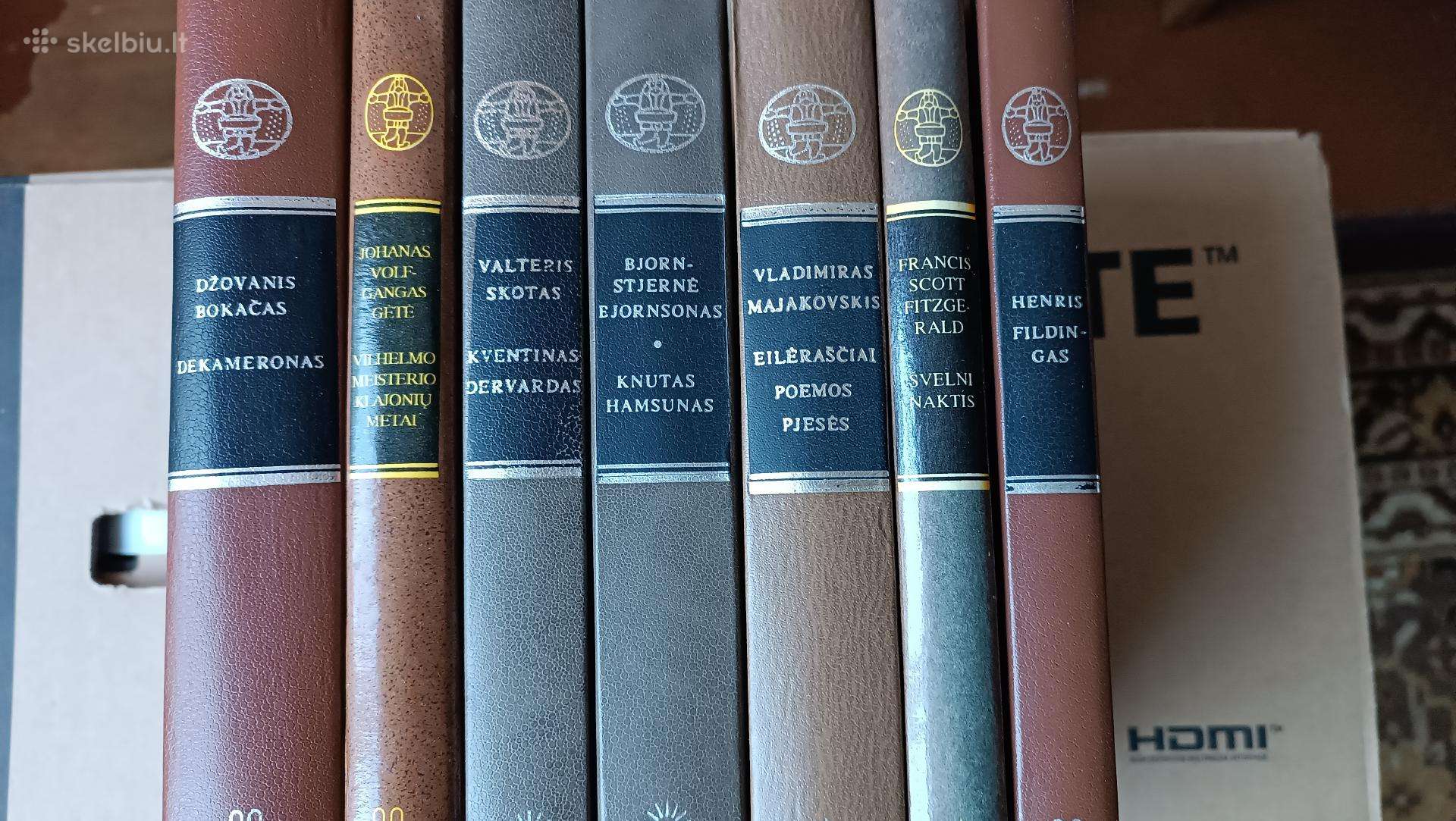 Pasaulinės literatūros knygos