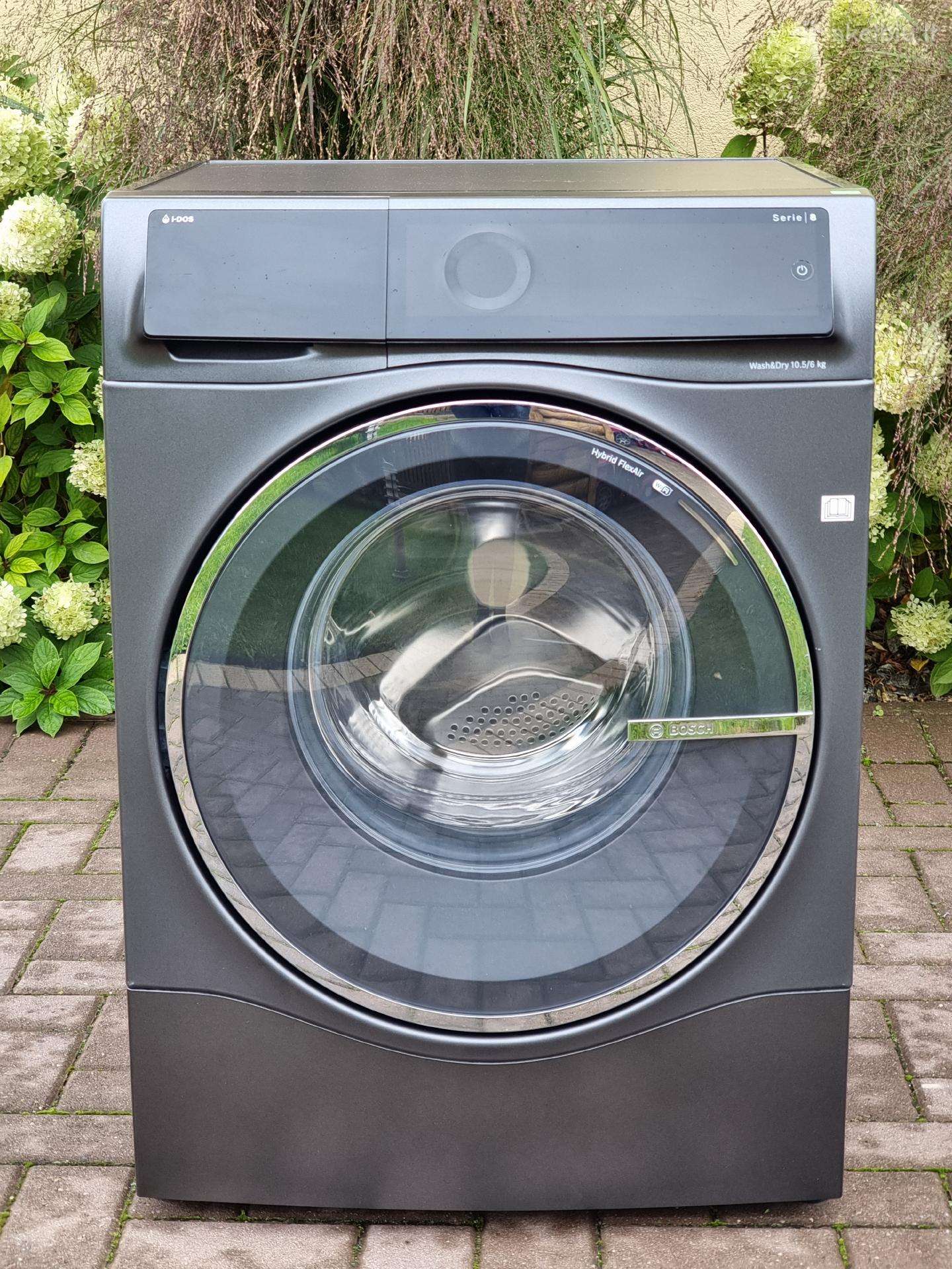 Bosch Wnc254as0+su džiovinimu+ garantija