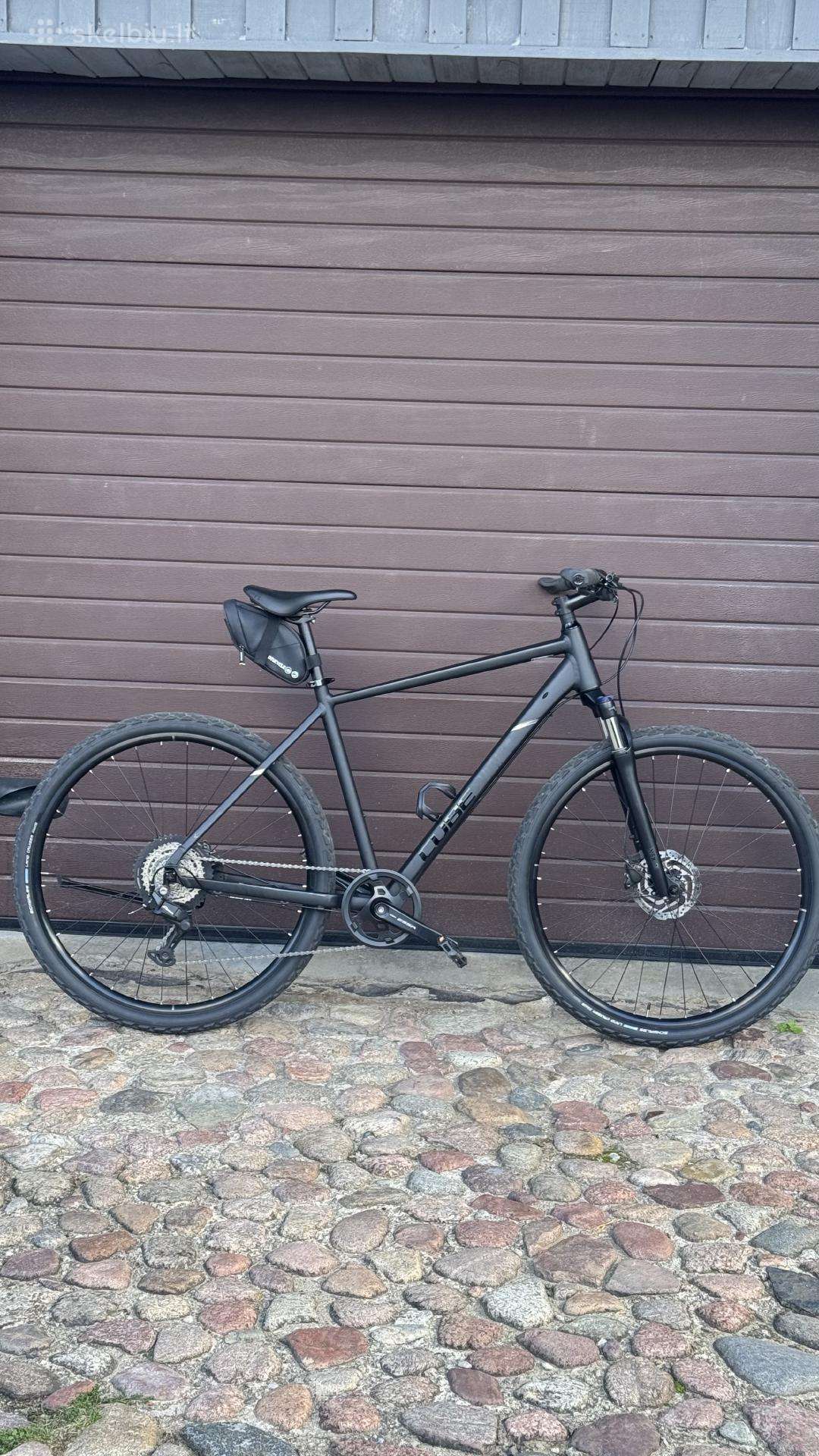 Dviratis Cube Nature Oneblack'n'black 2026