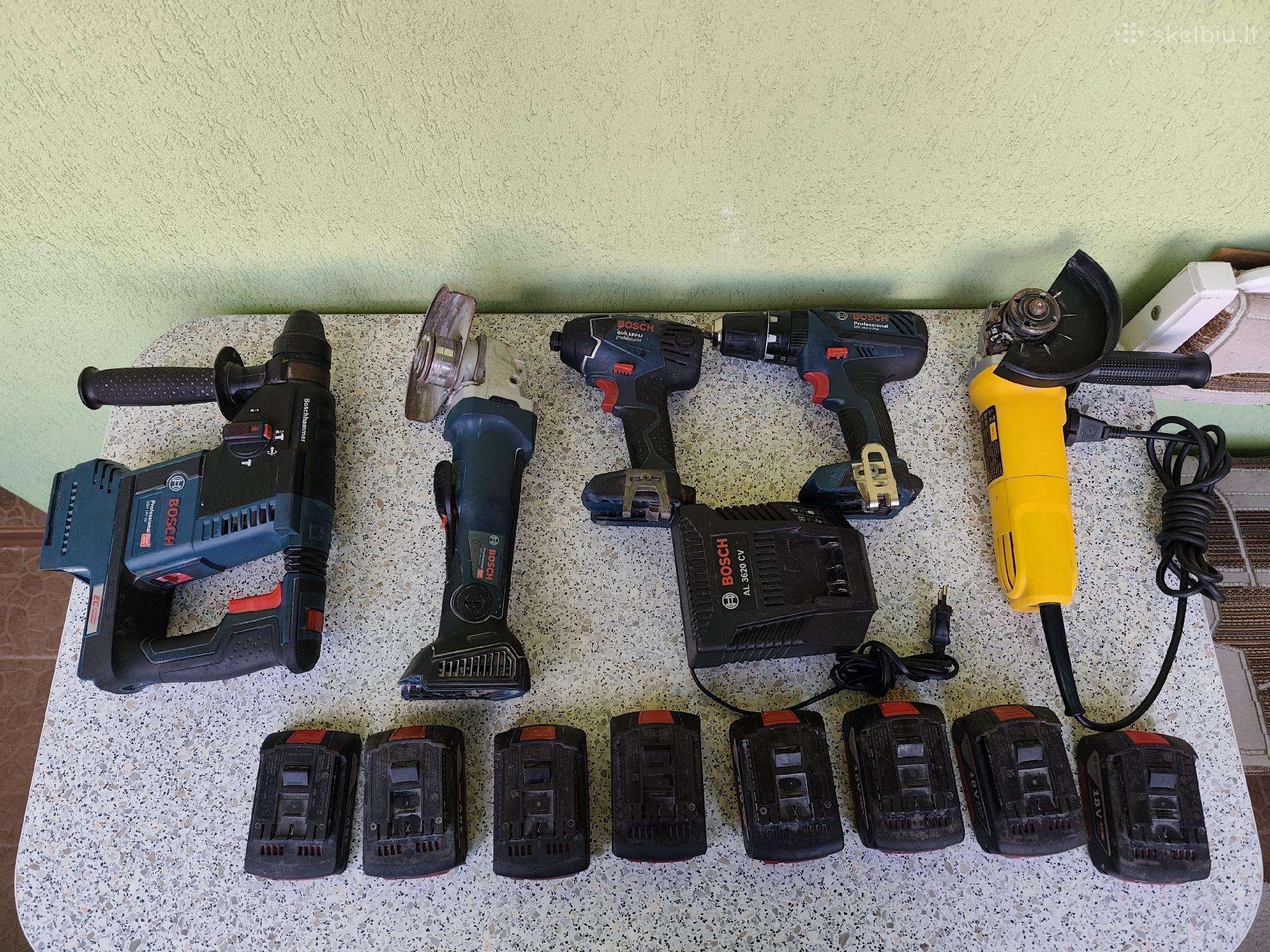 Bosch, Dewalt Įrankiai, Baterijos