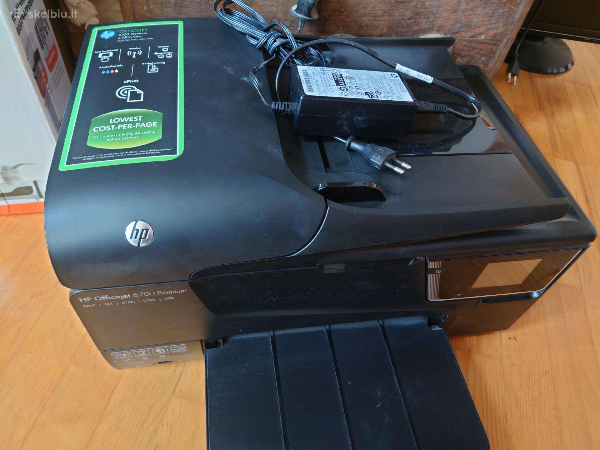 Hp Officejet 6700 Premium spaustinduvas skaneris