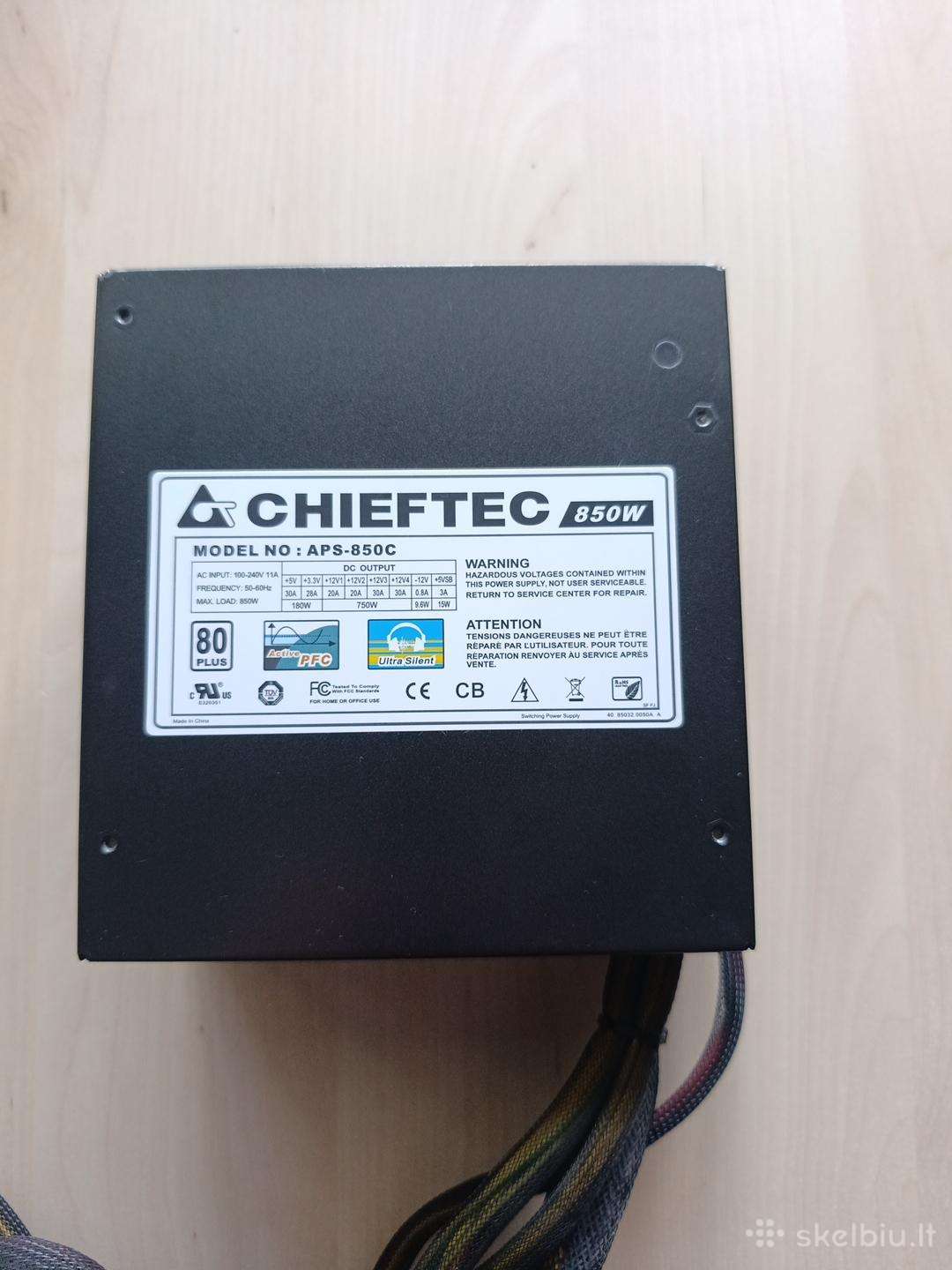 Chieftec Aps-850c 850w maitinimo blokas