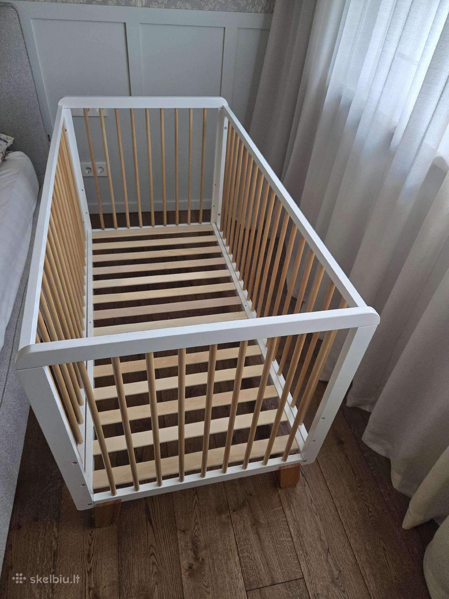 Vaikiška lovelė 2 In 1 kinderkraft 70 140 cm