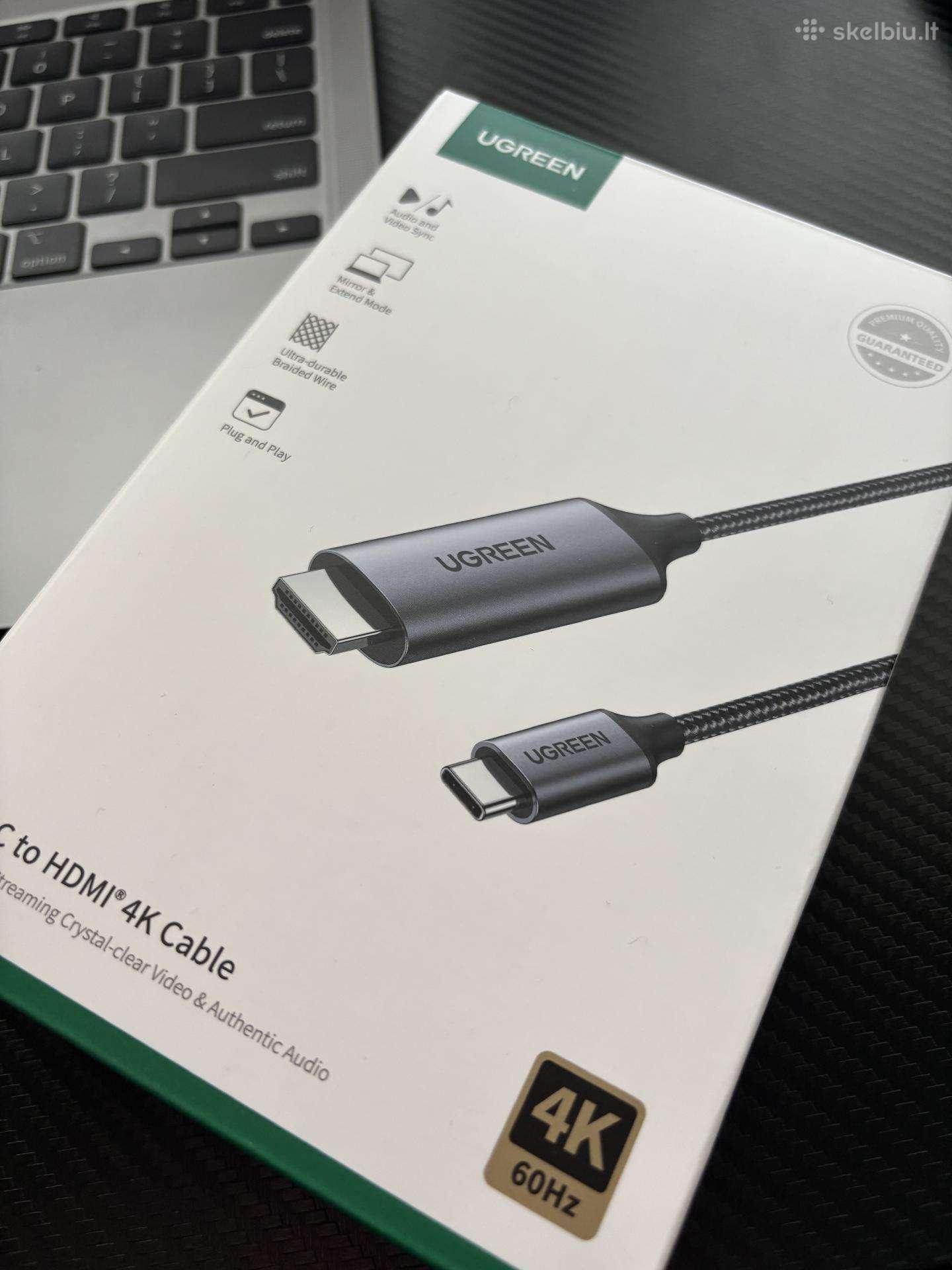 Ugreen usb-c to hdmi 4k cable laidas