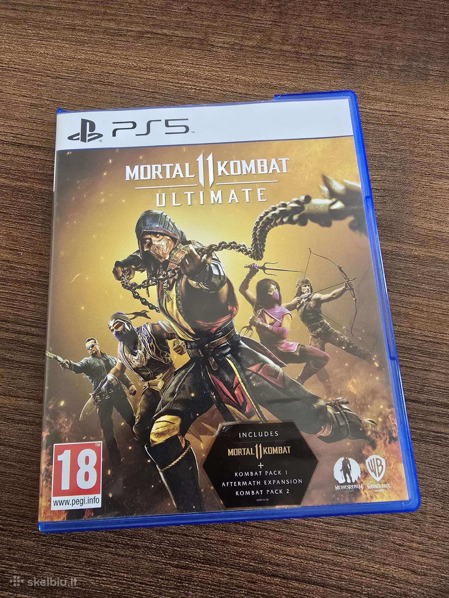 Mortal Combat 11 - Ps5 Diskas