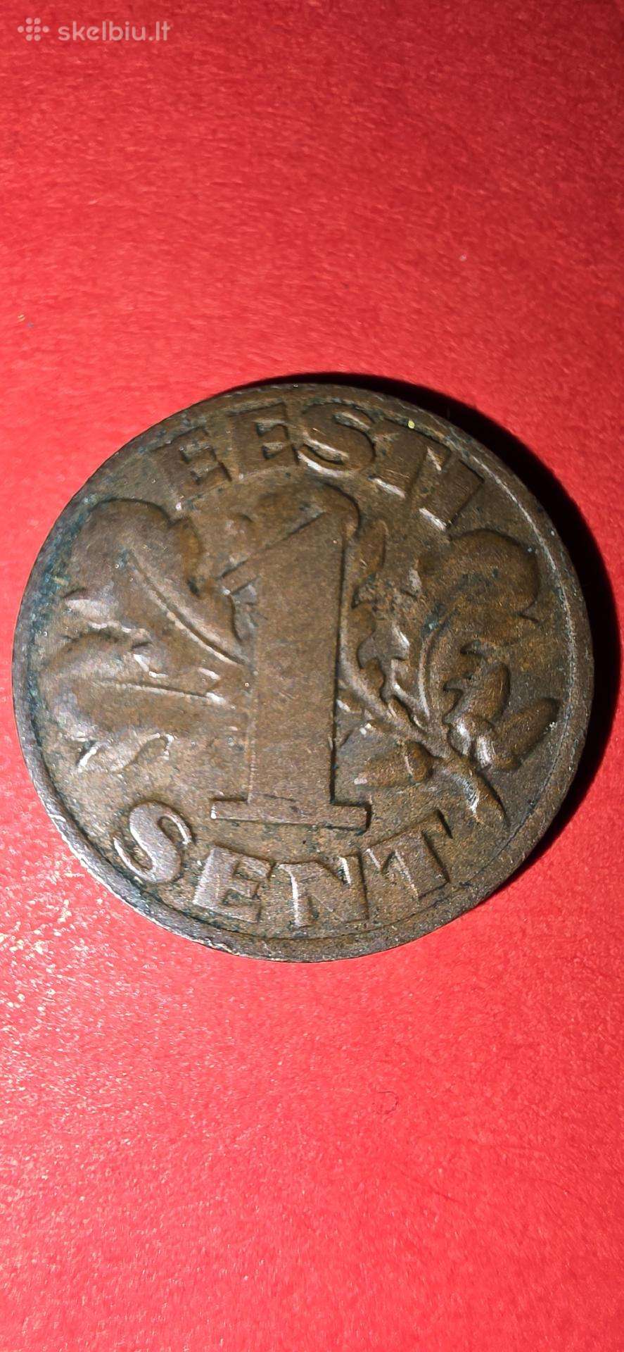 Estija 1 sentas 1929