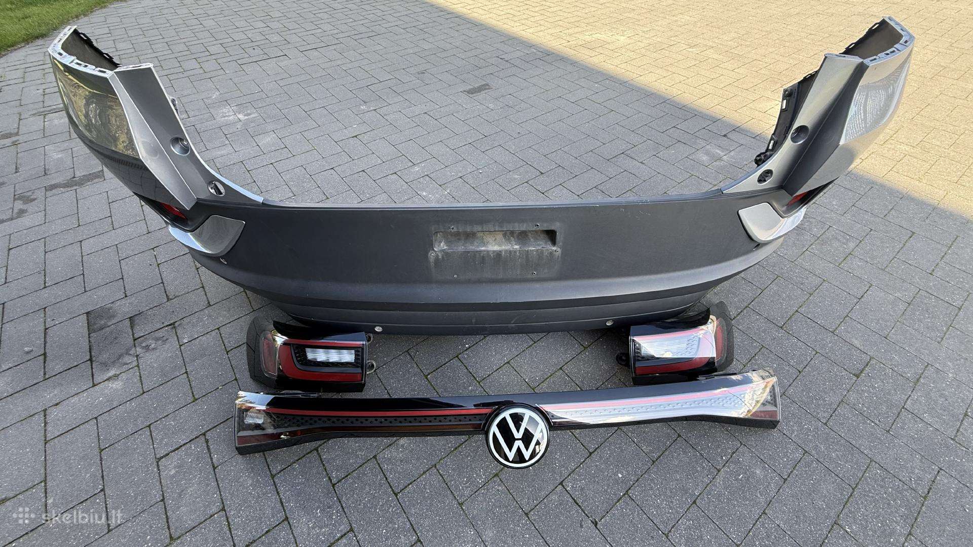 VW Id4 2023m bamperis ir zibintai