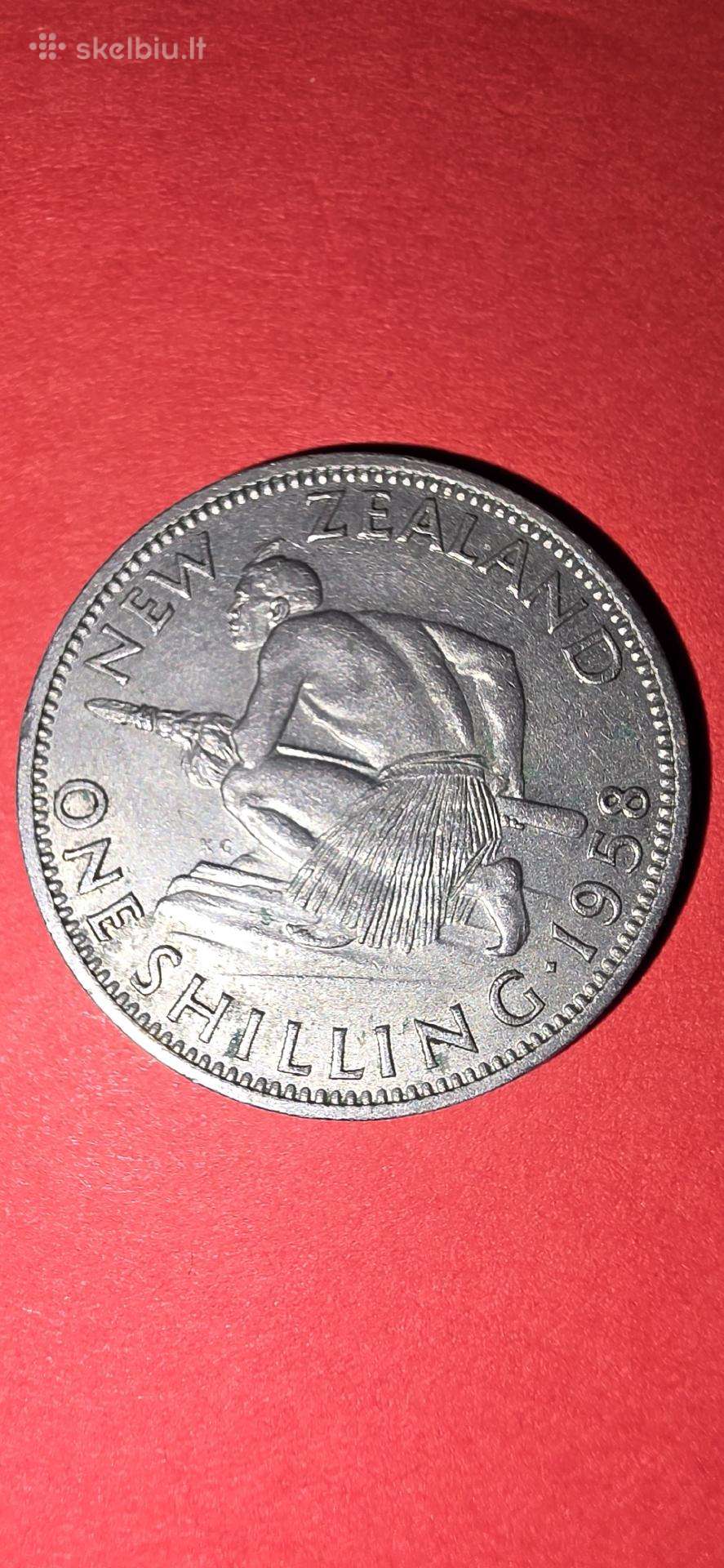 N.zelandija 1 šilingas 1958