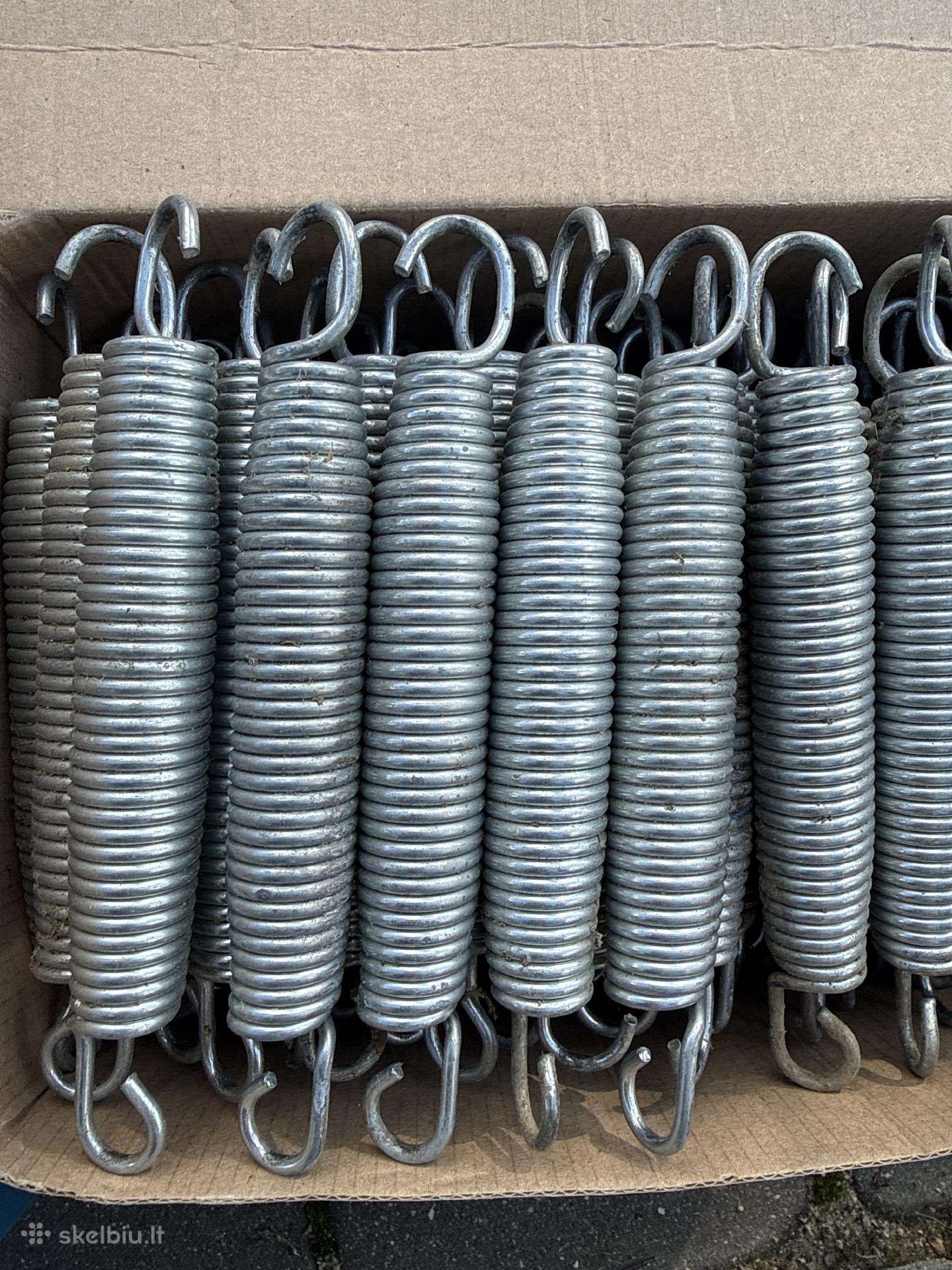 Spyruoklės batutui 16,5 cm (10 vnt)