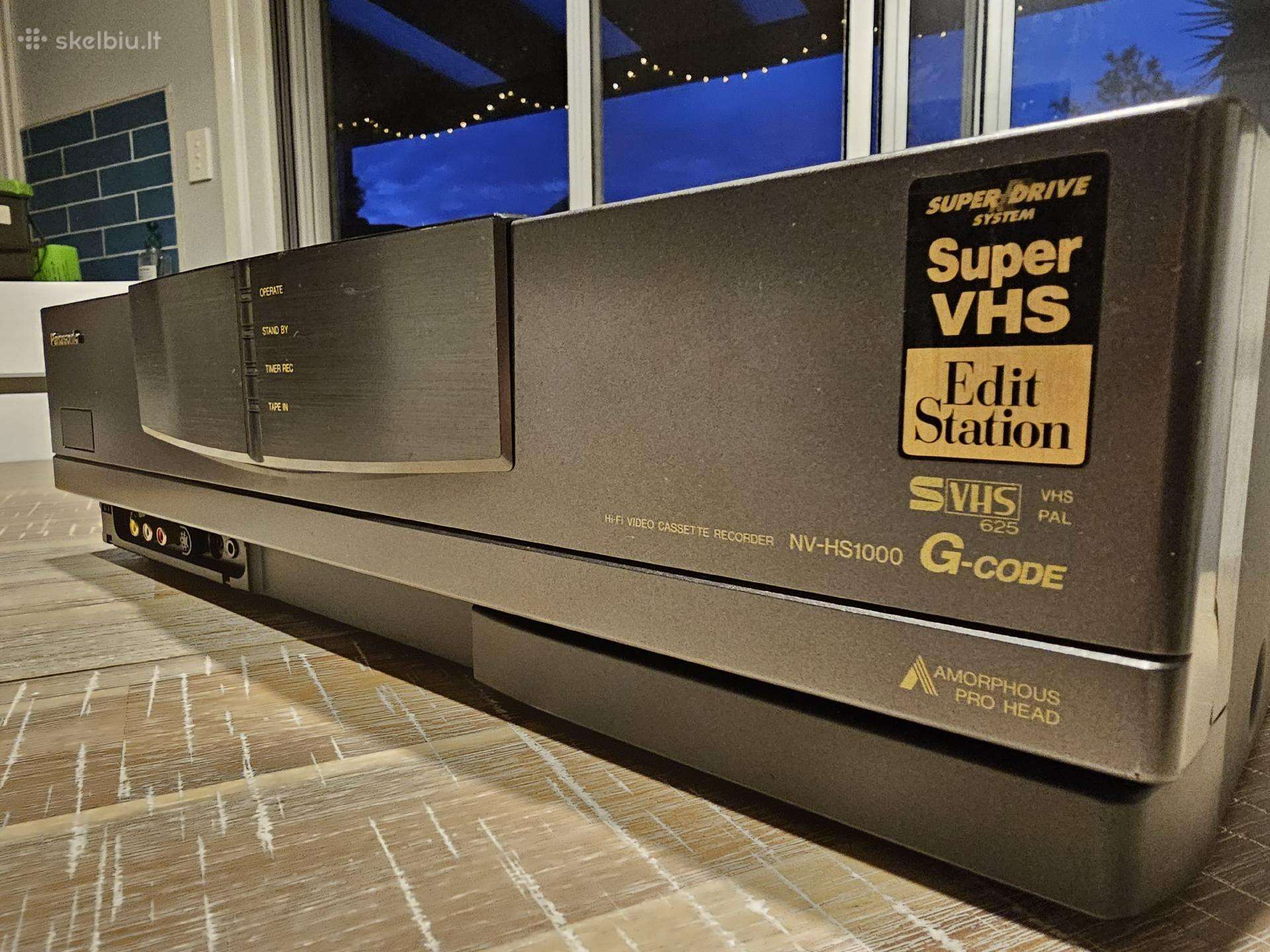 Panasonic Nv-hs1000 S-vhs, Sony Dhr-1000np mini Dv