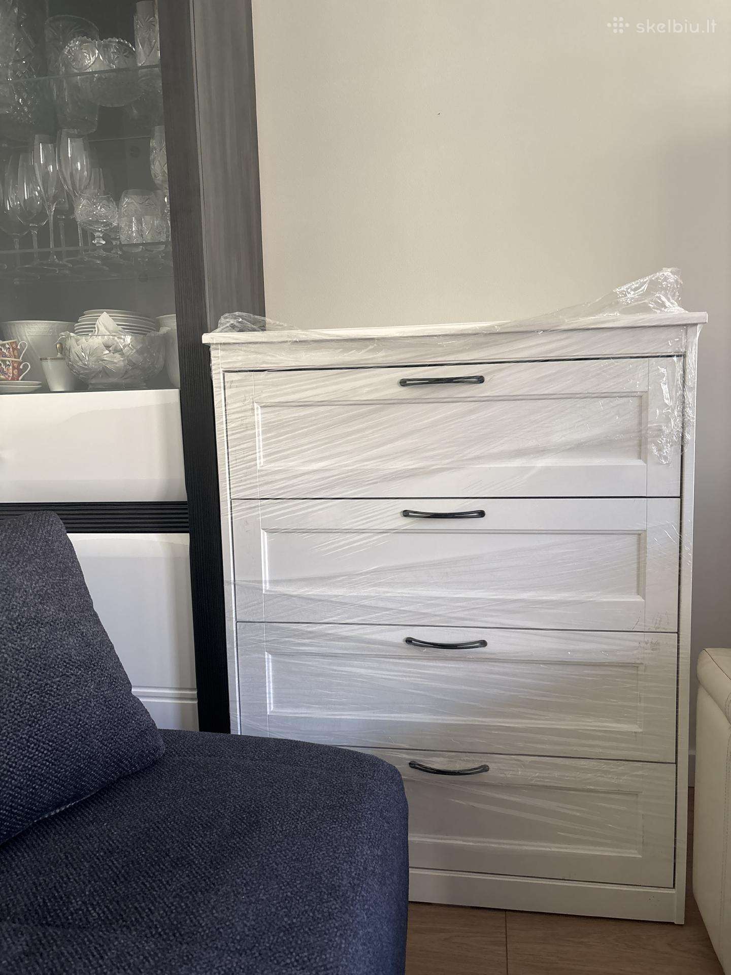 Ikea Songesand balta komoda
