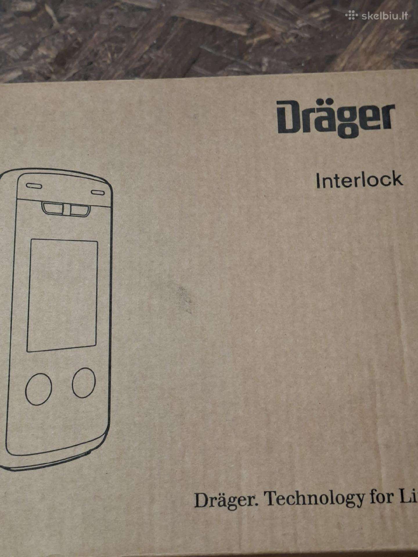 Parduodamas alkoblokas Drager Interlock 7500