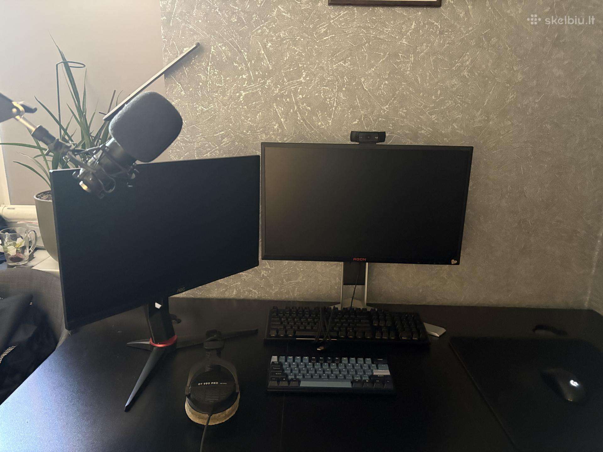 Parduodamas pilnas Gaming / Streaming setupas
