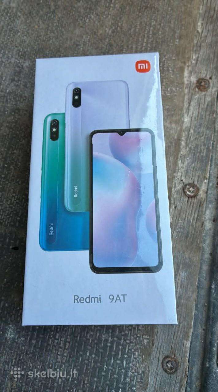 Naujas xiomi redmi 9at telefonas