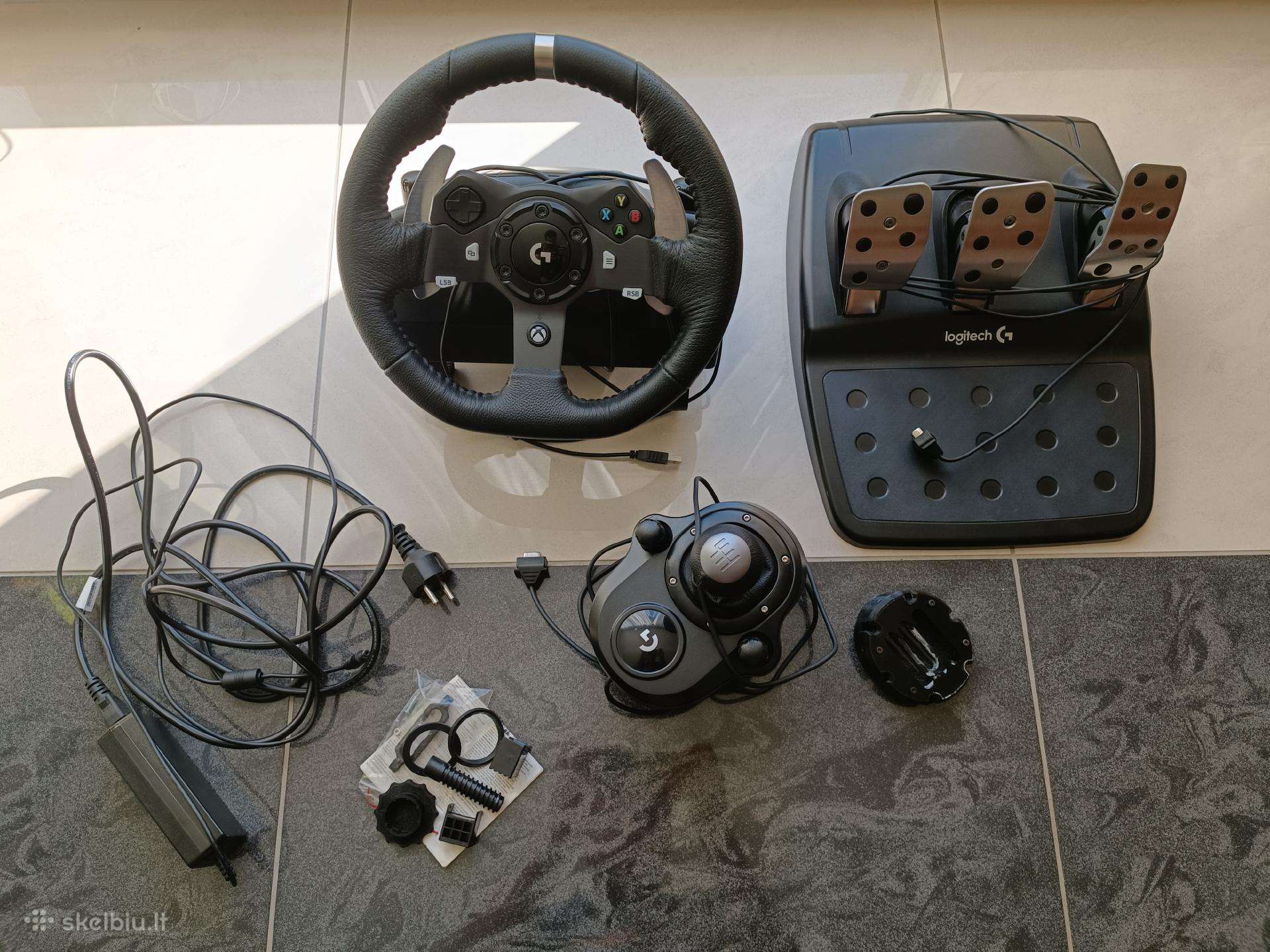 Logitech G20 vairo komplektas + shifter mod