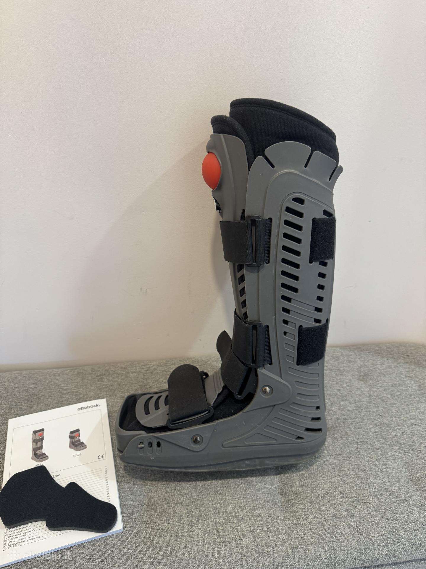 Ottobock Air Walker kojos įtvaras batas aircast