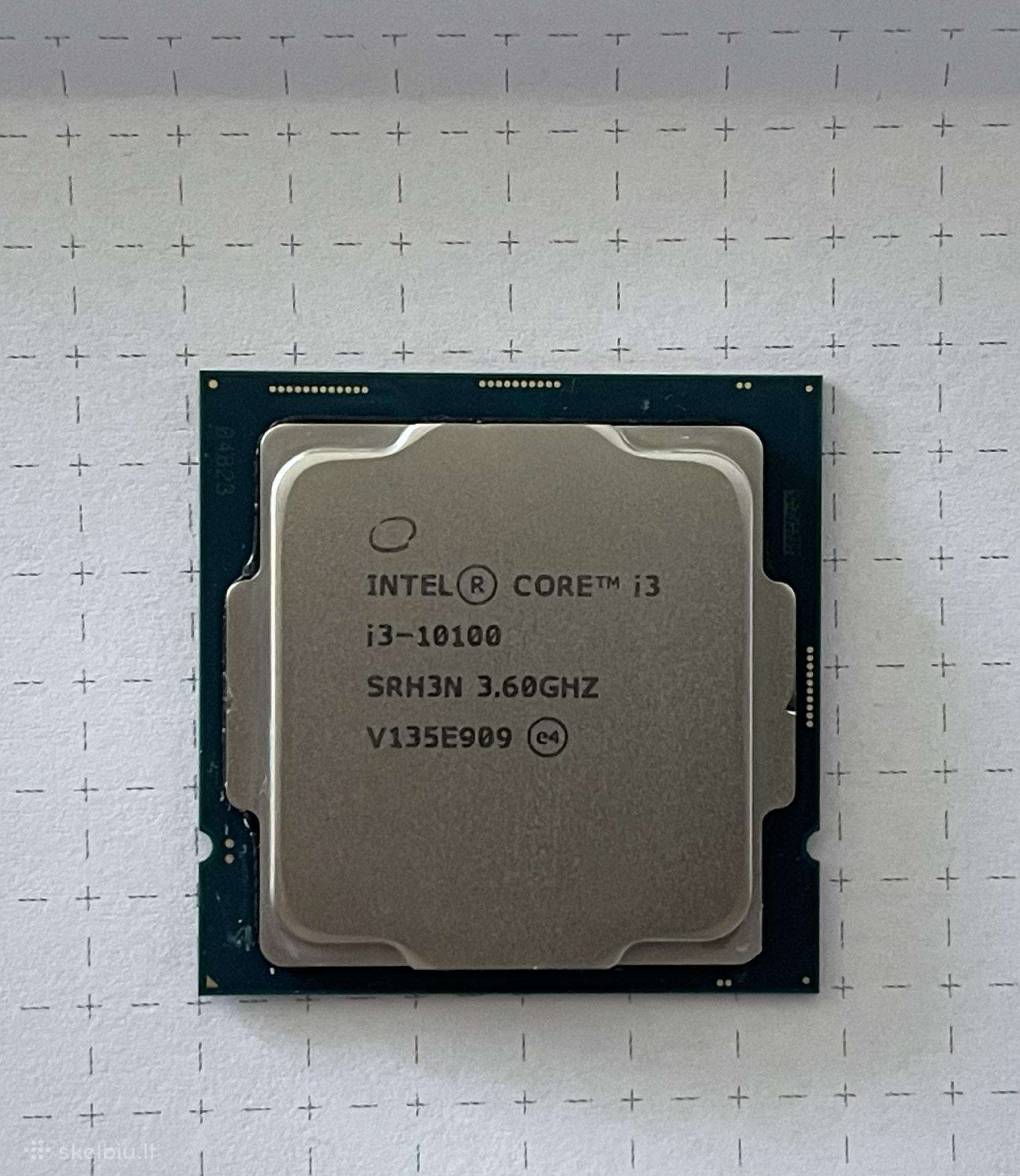 Intel i3 - 10100 cpu procesorius