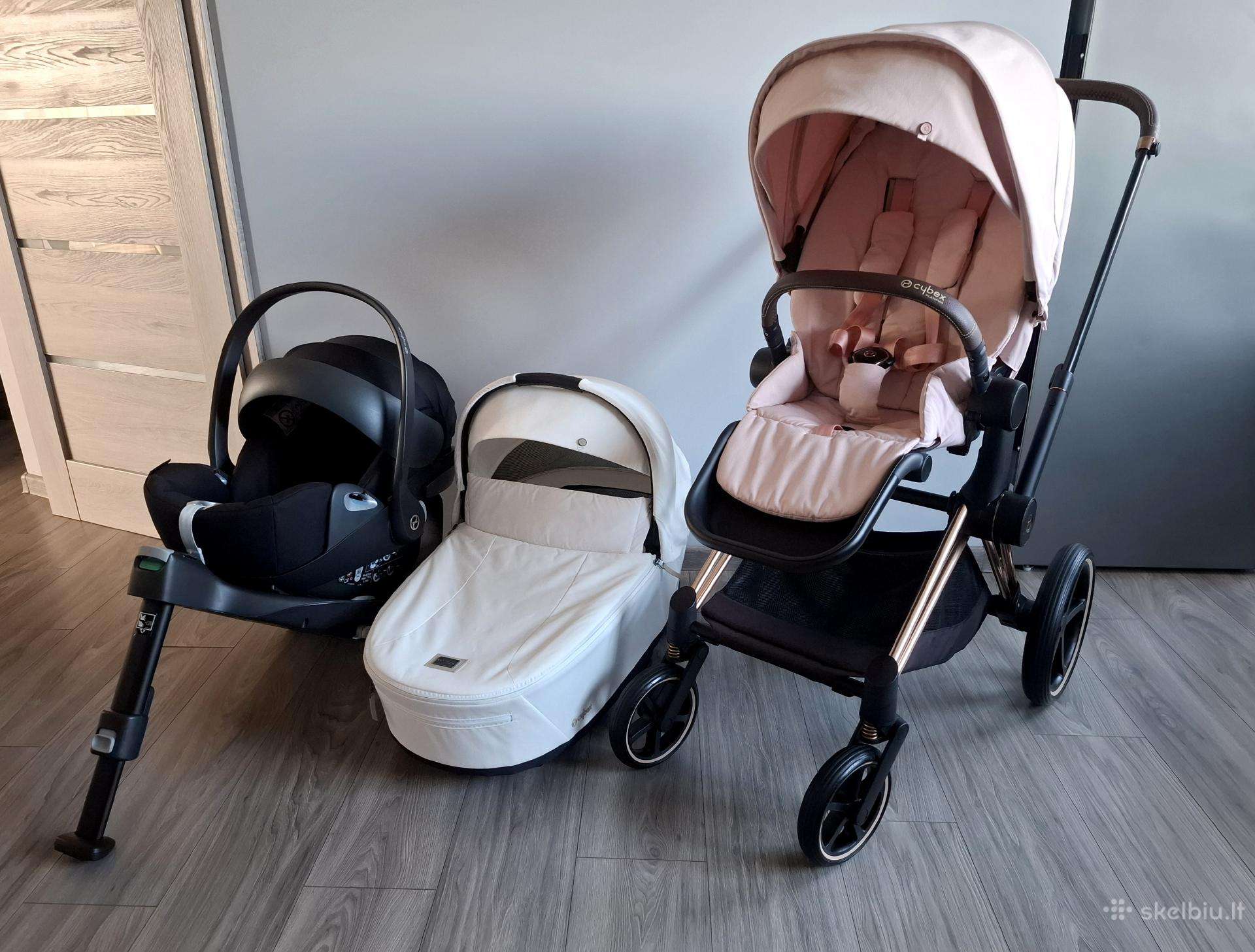 Cybex Priam V4 Platinum 4in1 Rose Gold/brown