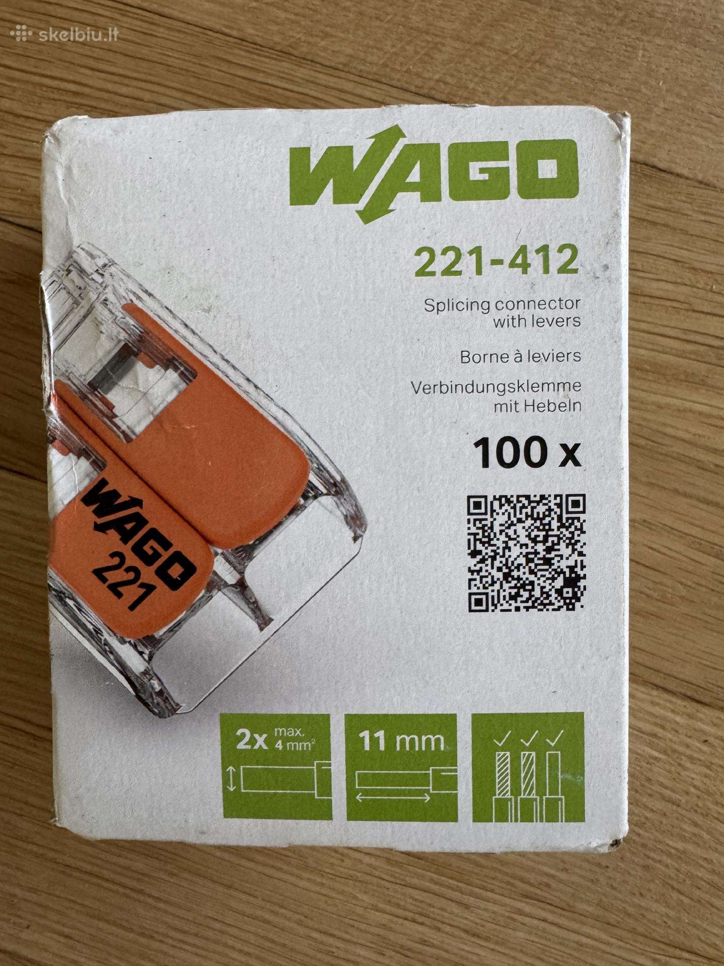 Laidų sujungimai Wago