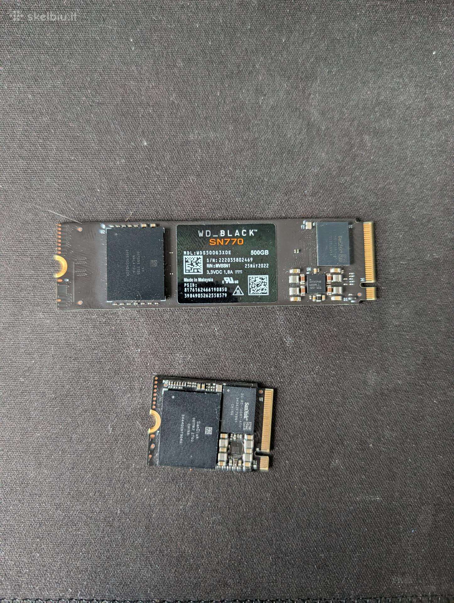 Wd sn770 500gb wd sn770m 2tb