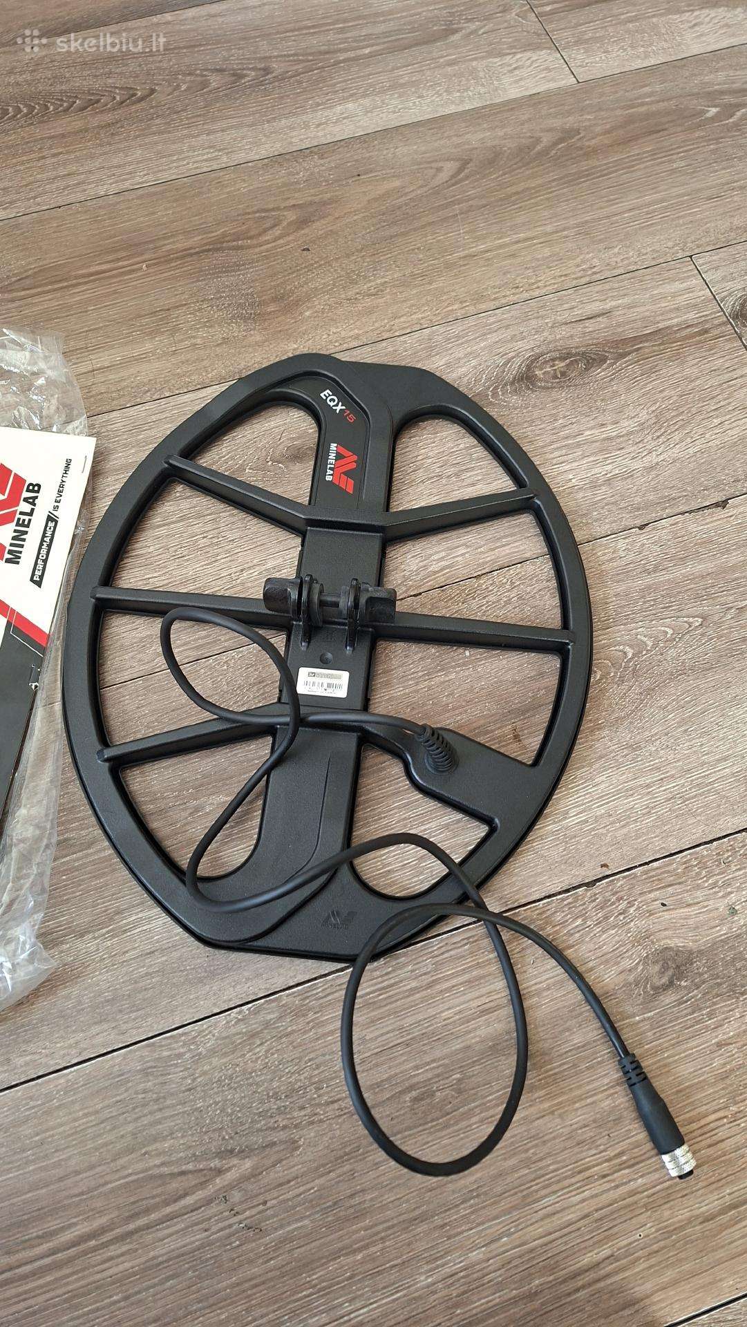Parduodu nauja minelab equinox rite 15x12