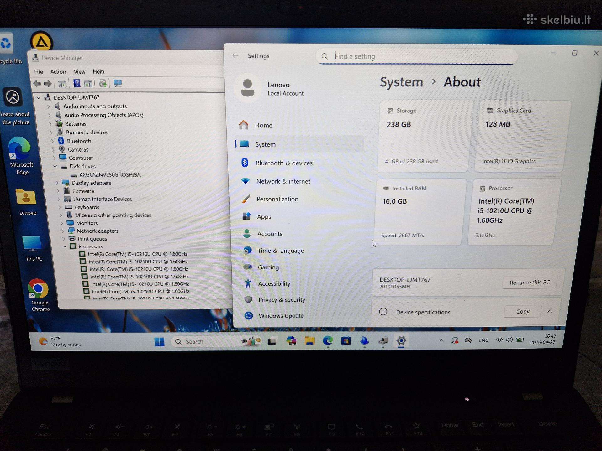 Lenovo T14s Gen 1