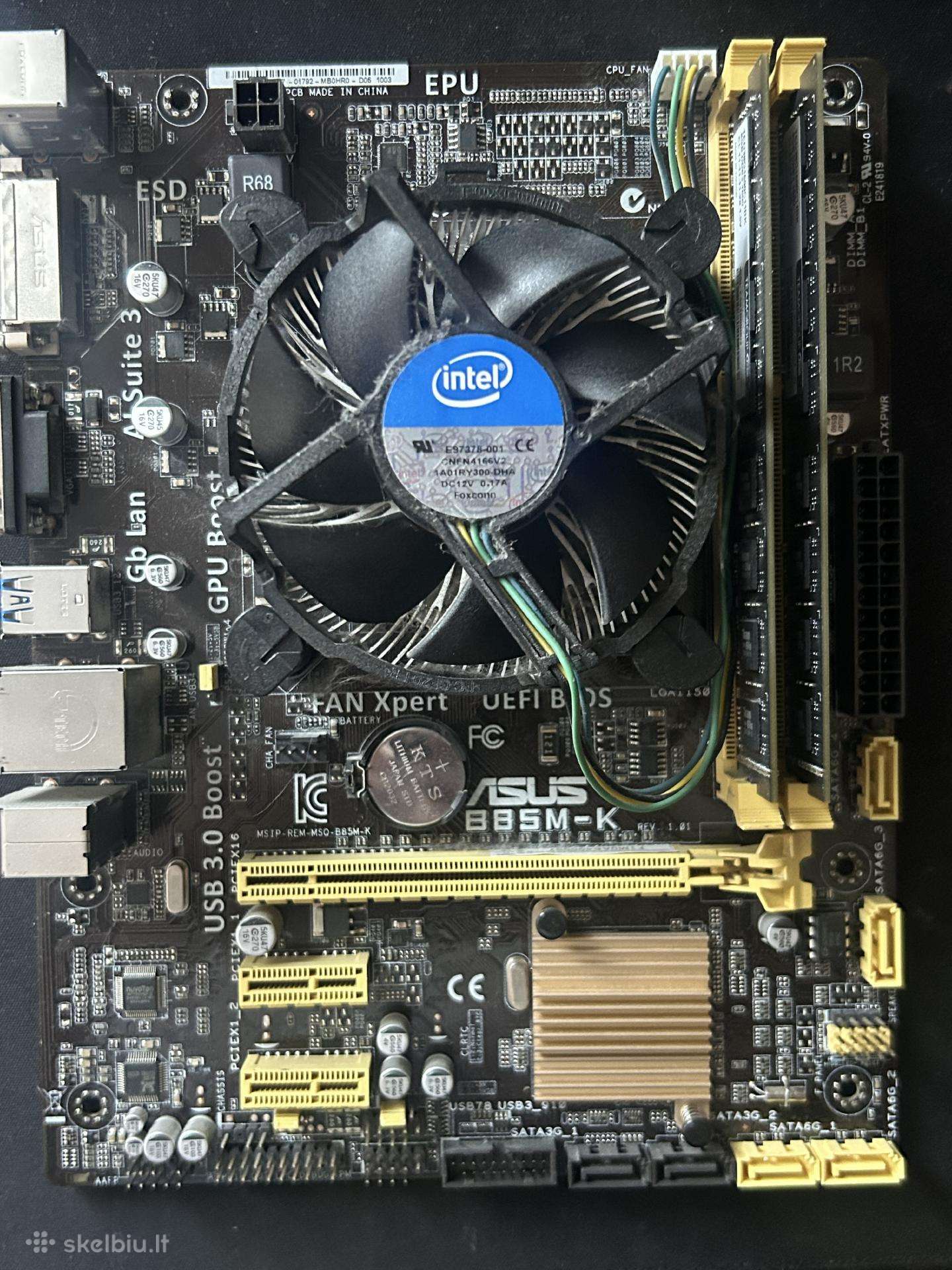 Asus B85m-k+i7-4790+ 16 GB RAM