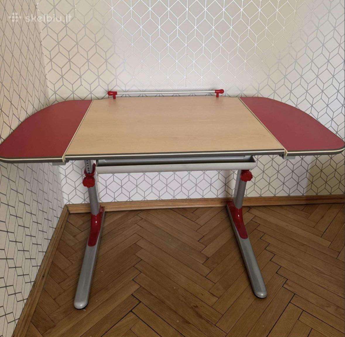 Reguliuojamo aukščio stalas Mayer su stalčiumi