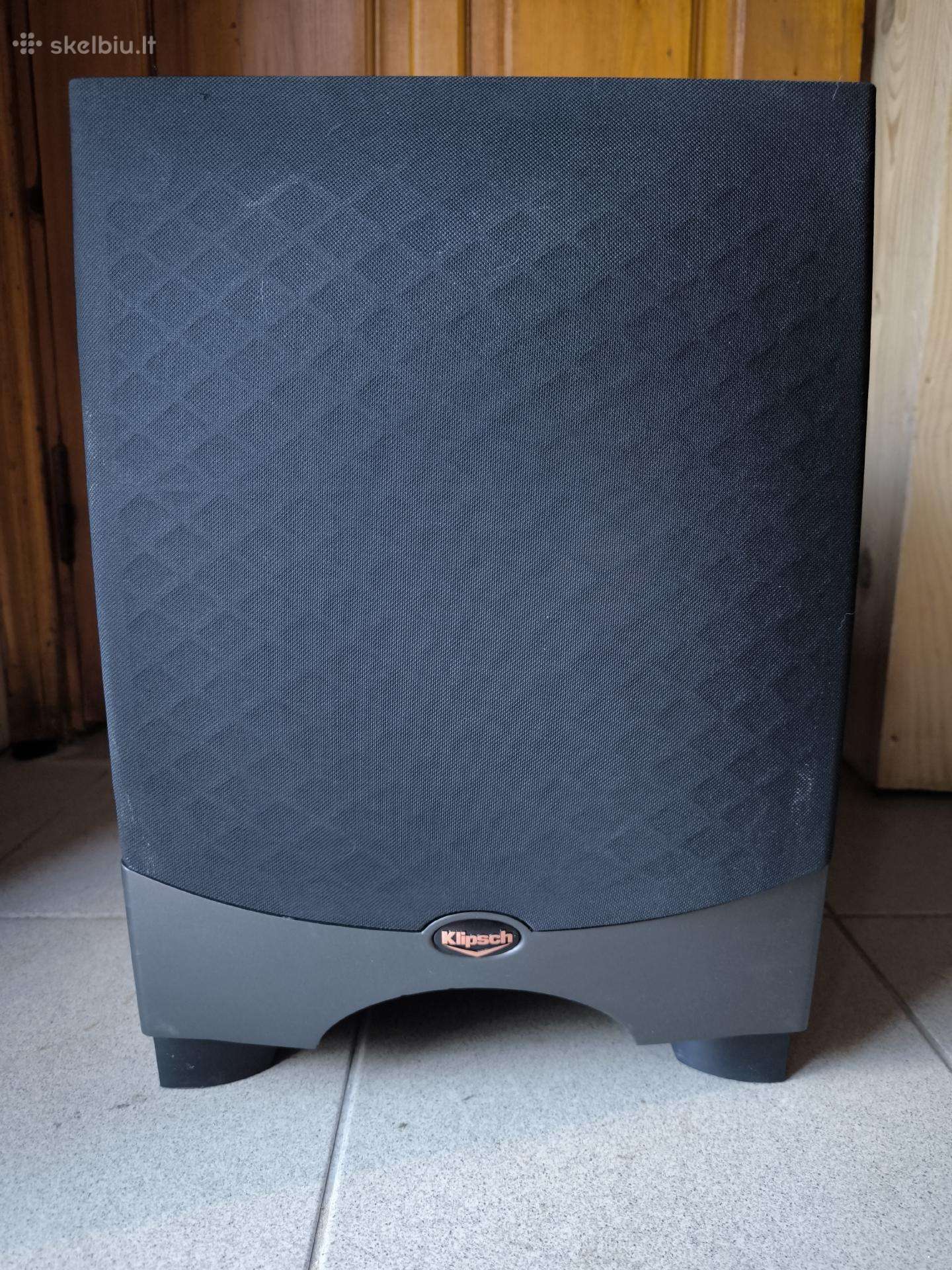 Klipsch Sw-10 žemų dažnių kolonėlė