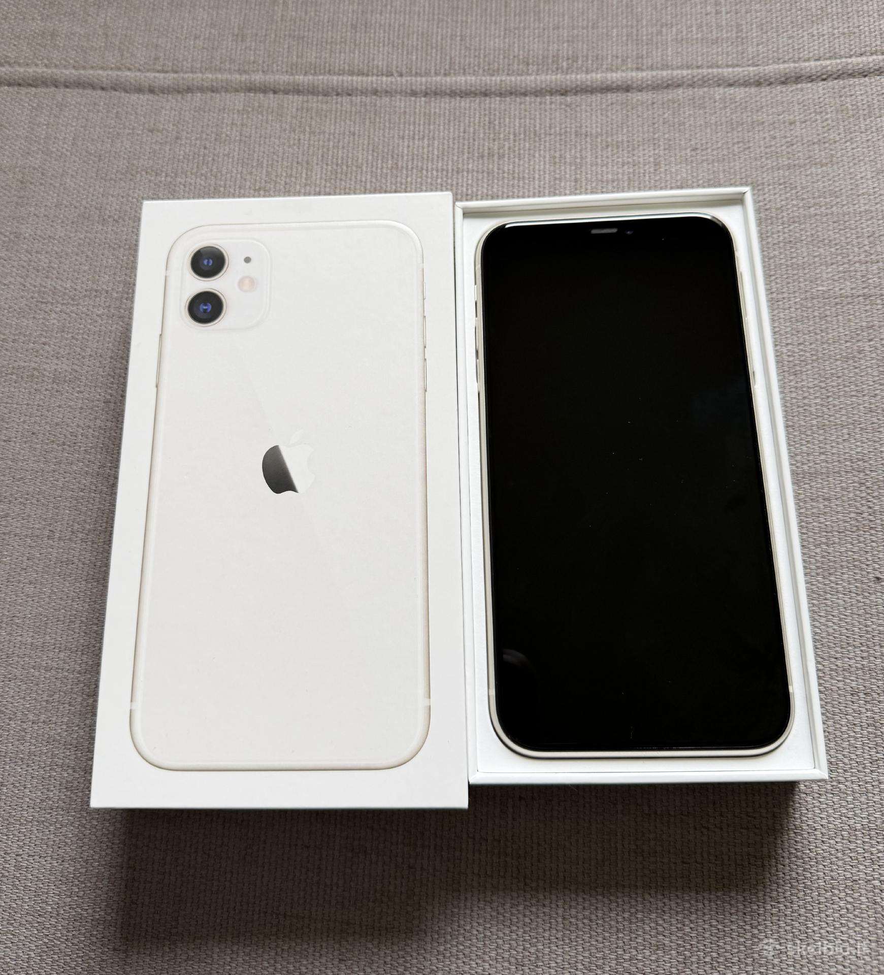 iPhone 11 su 128gb atmintimi