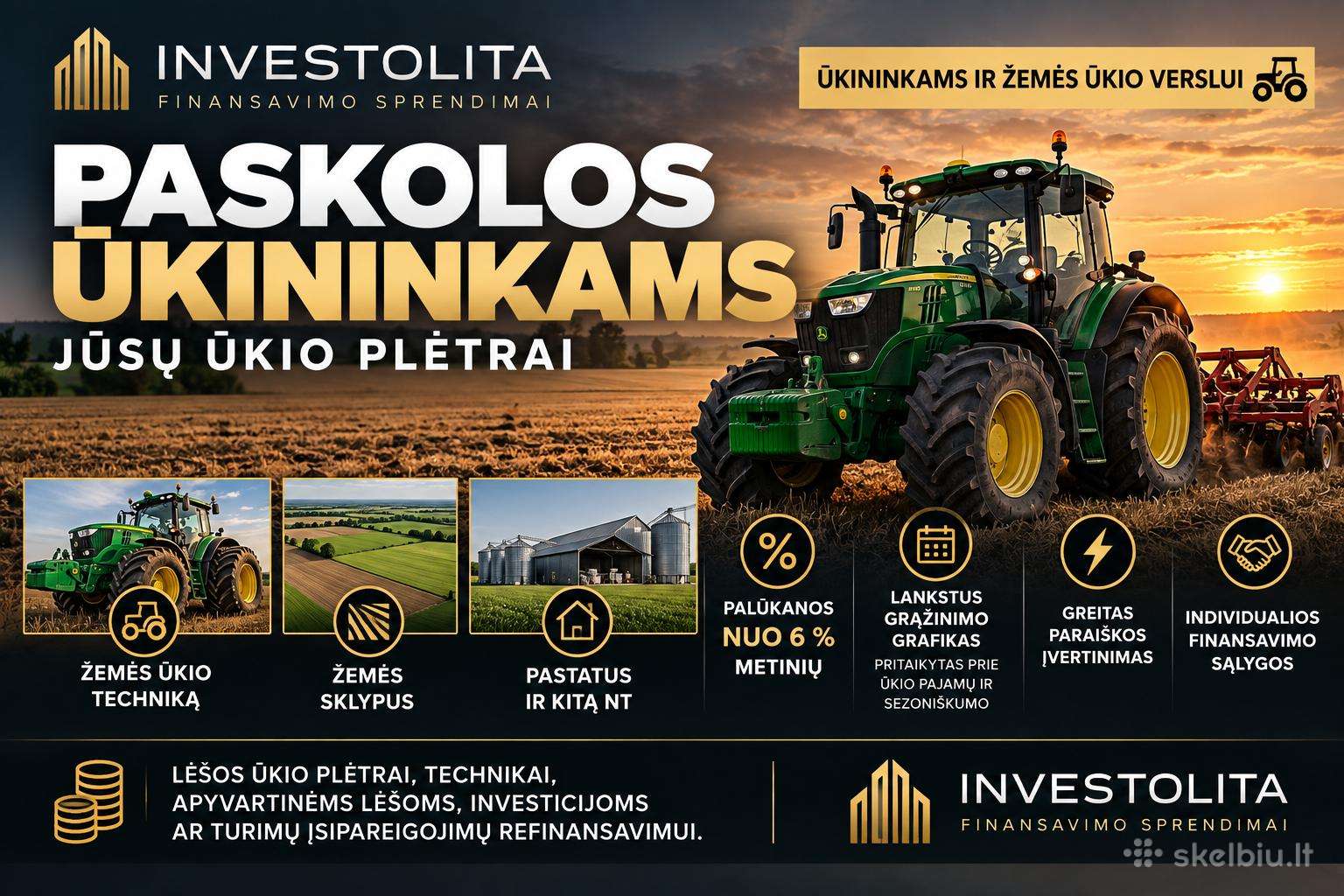 Paskola Ukininkams