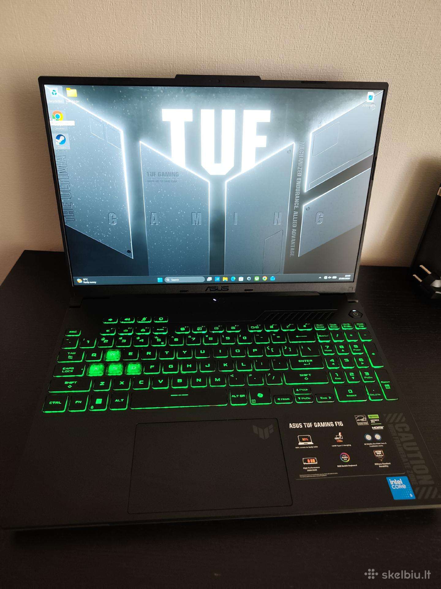 Asus Tuf Gaming F16 – Rtx 3050 6 GB – 144 Hz