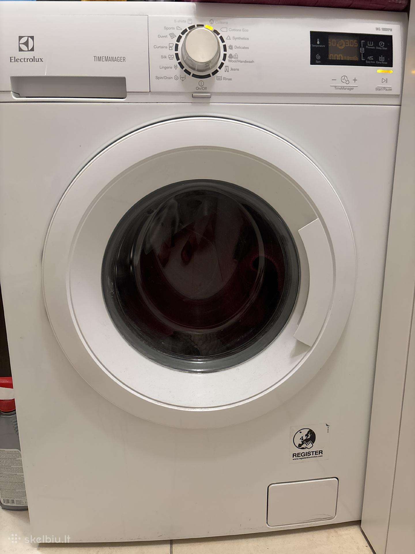 Electrolux skalbimo mašina 40x60cm