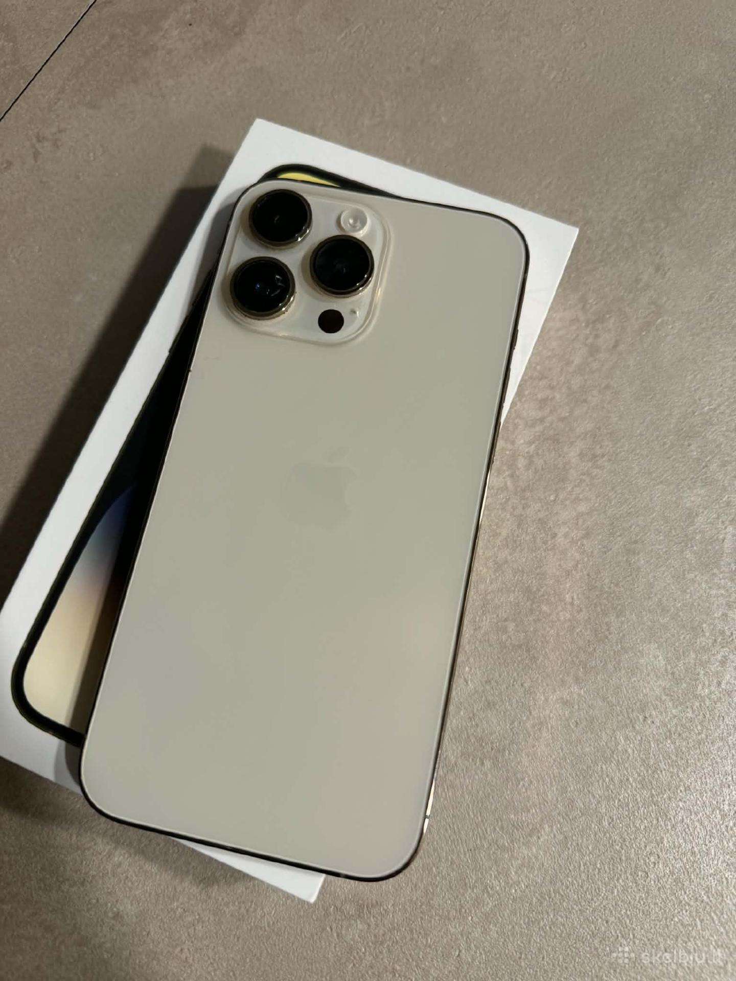 Parduodamas iPhone 14 Pro Max 128 GB Gold