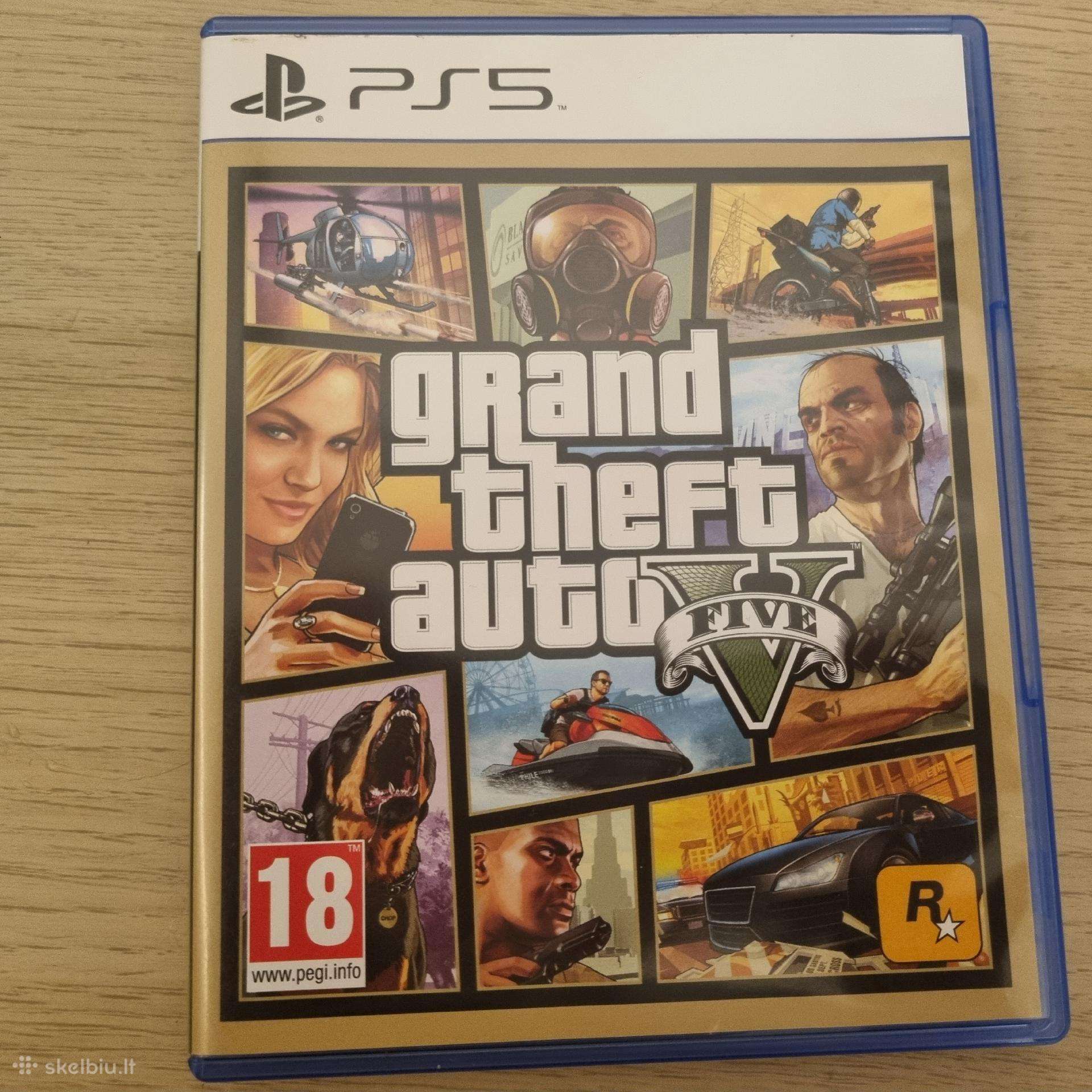 Gta 5 diskas ps5